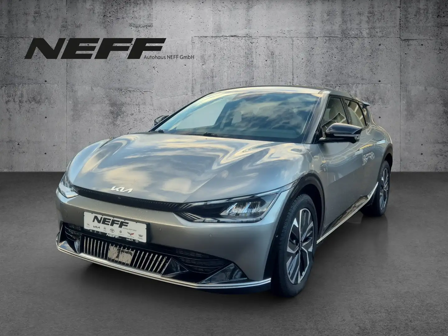 Kia EV6 Elektro 77 ACC+LED+Navi+SHZ+2xKlima+360+Kam. Gris - 2