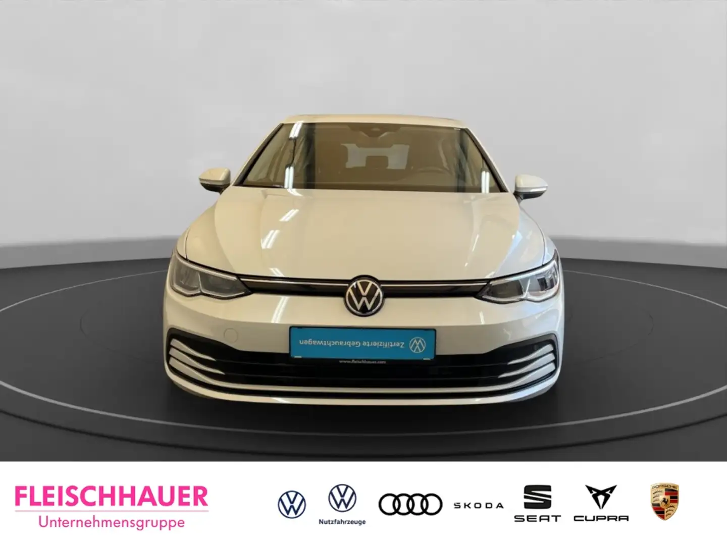 Volkswagen Golf VIII Life 1.0 TSI LED PDC App-Connect Kamera Blanc - 2