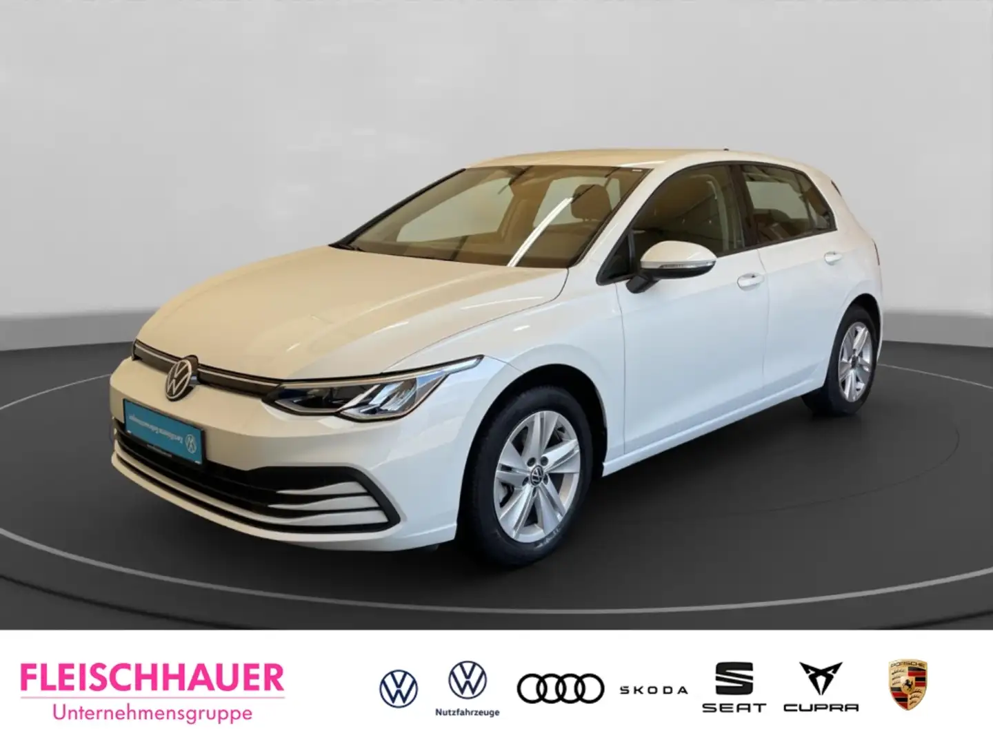 Volkswagen Golf VIII Life 1.0 TSI LED PDC App-Connect Kamera Blanc - 1