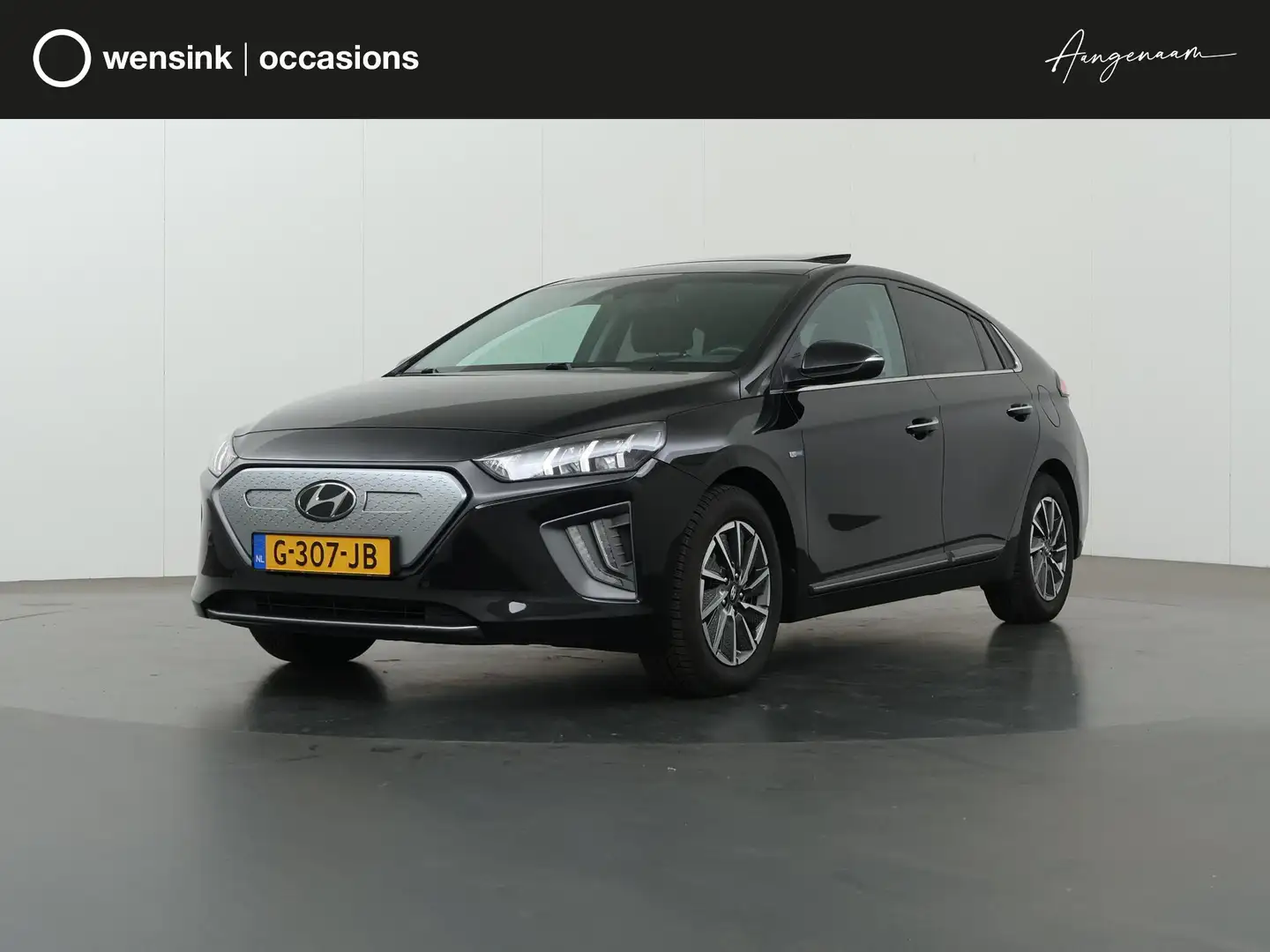 Hyundai IONIQ Premium EV 38 kWh | Schuif/kanteldak | Navigatie | Siyah - 1
