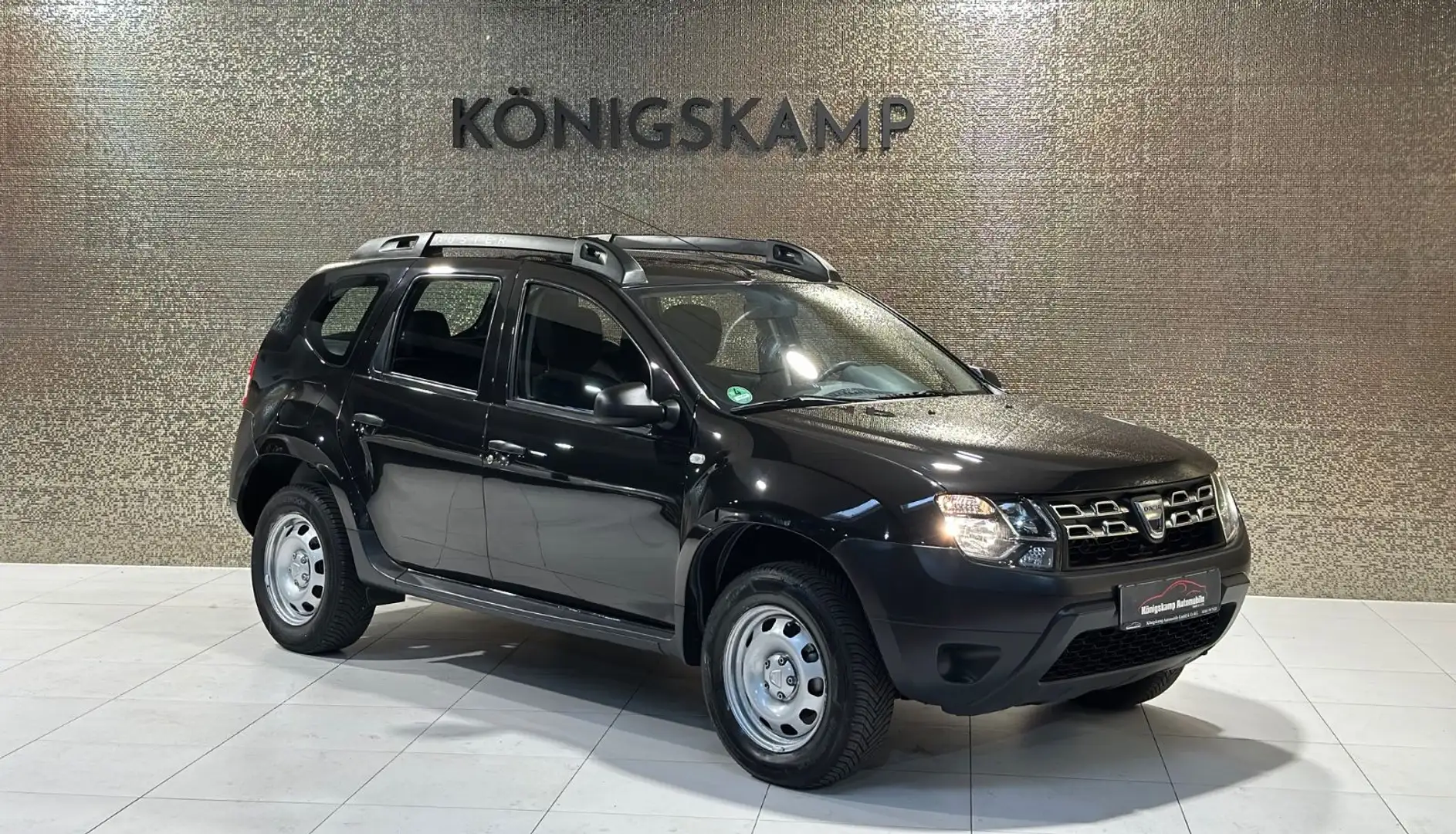 Dacia Duster I Ice 4x2 * AHK * SERVICE & TÜV NEU * Schwarz - 1