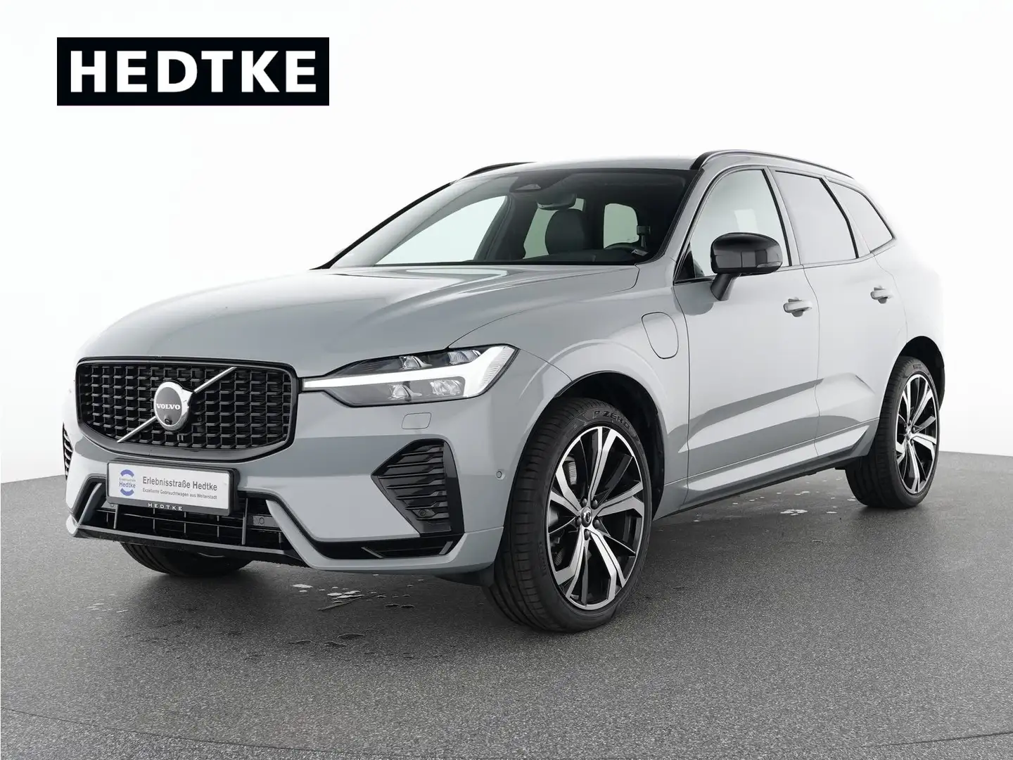 Volvo XC60 T8 AWD Plus Dark 21"+H&K+360°+ACC+WSS-HZG Grau - 1