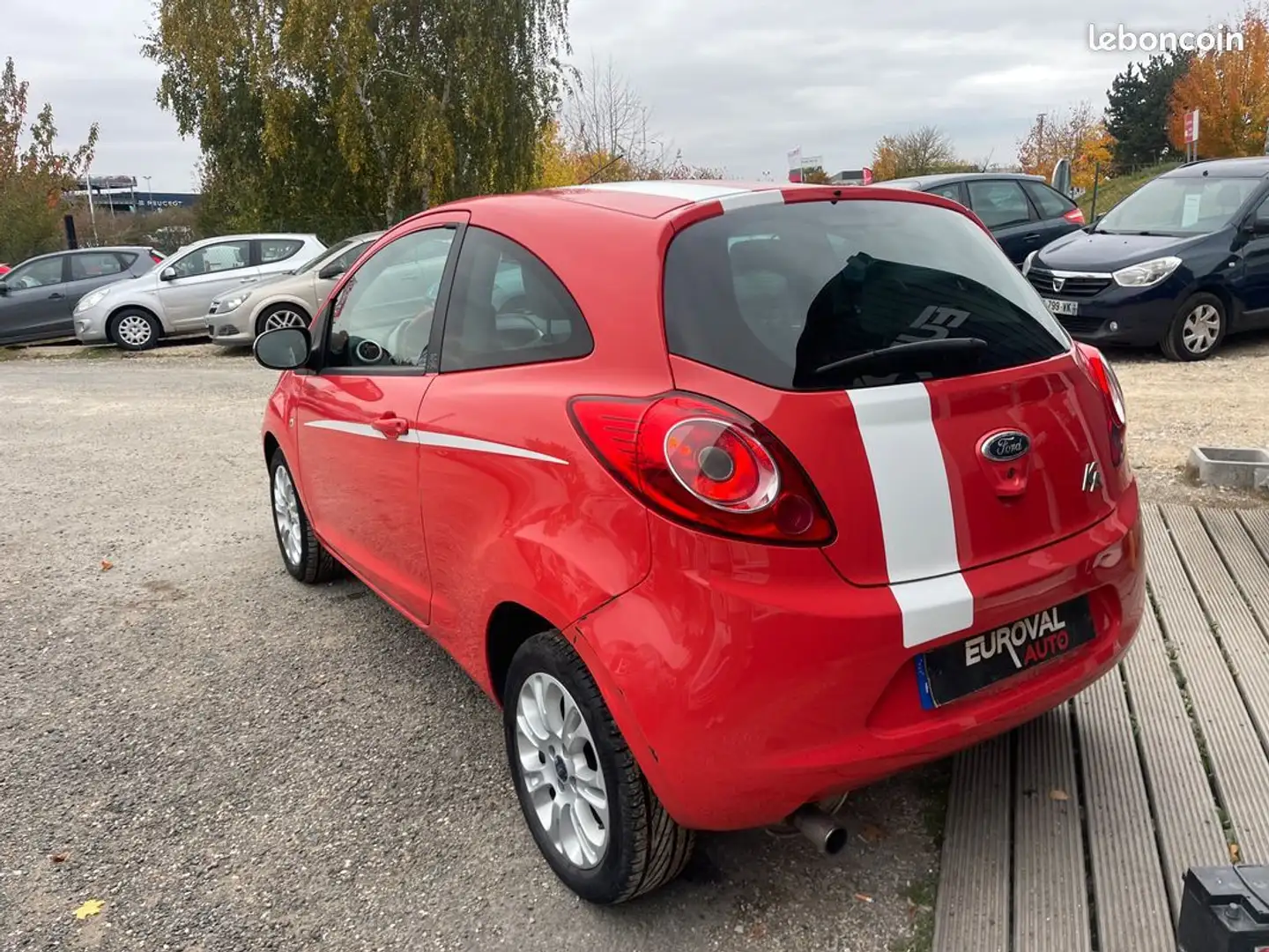 Ford Ka/Ka+ 1.3 tdci 75ch ambiente 3p Rouge - 2