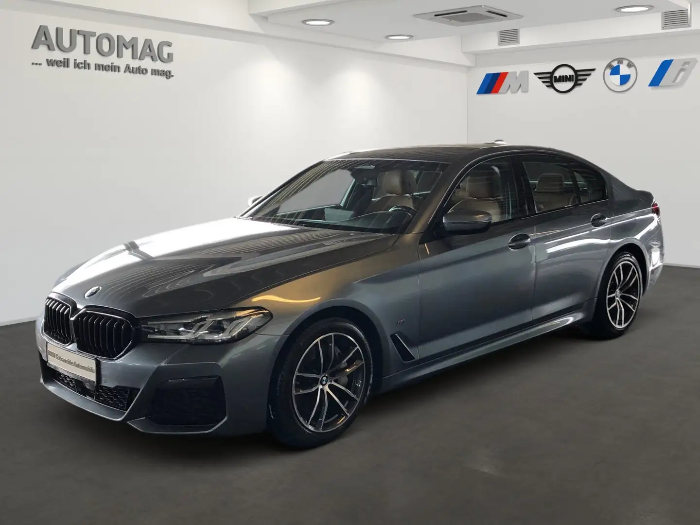 BMW 530 d xDrive M-Sport*Drive Assist*Stop&Go*ad.LED*Park Grau - 1
