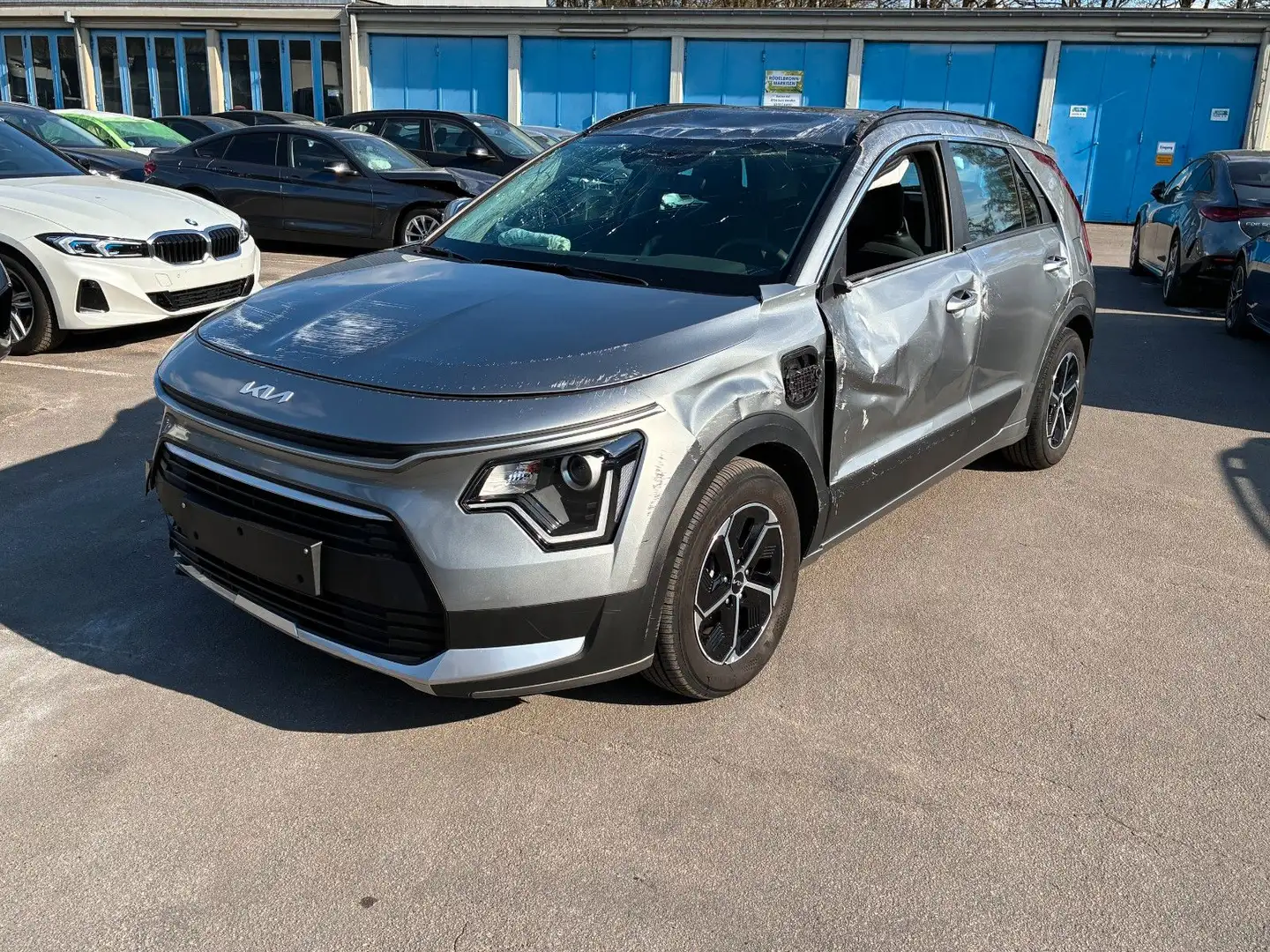 Kia Niro 1.6 GDI PHEV Gris - 1