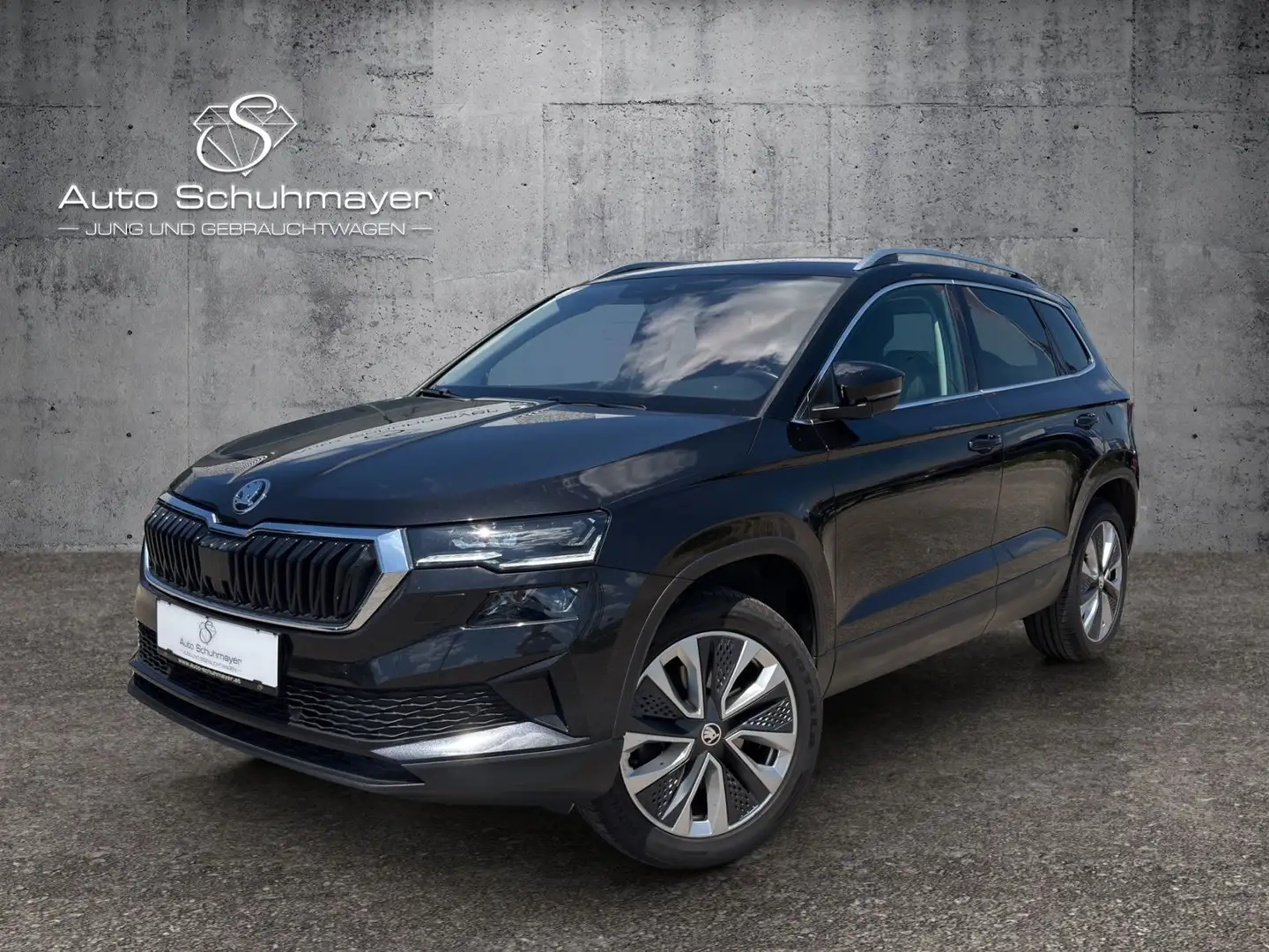 Skoda Karoq 2.0 TDI Style 4x4 Aut. //AKH, Matrix-LED+++// Schwarz - 1