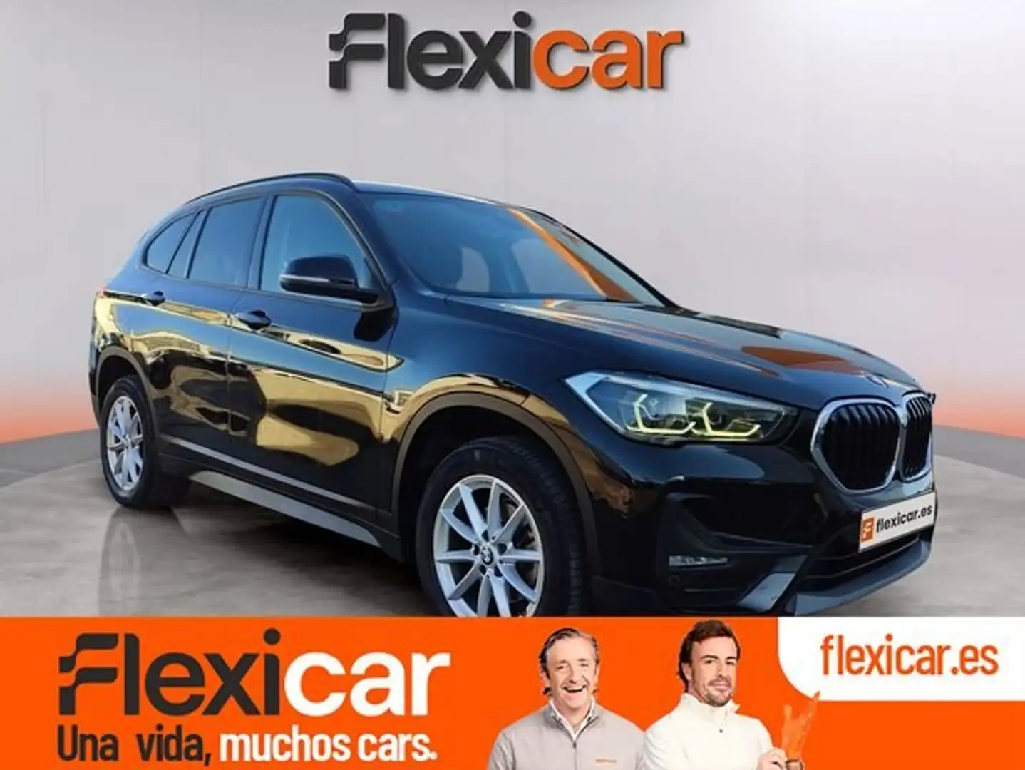 BMW X1 sDrive 16d Noir - 1