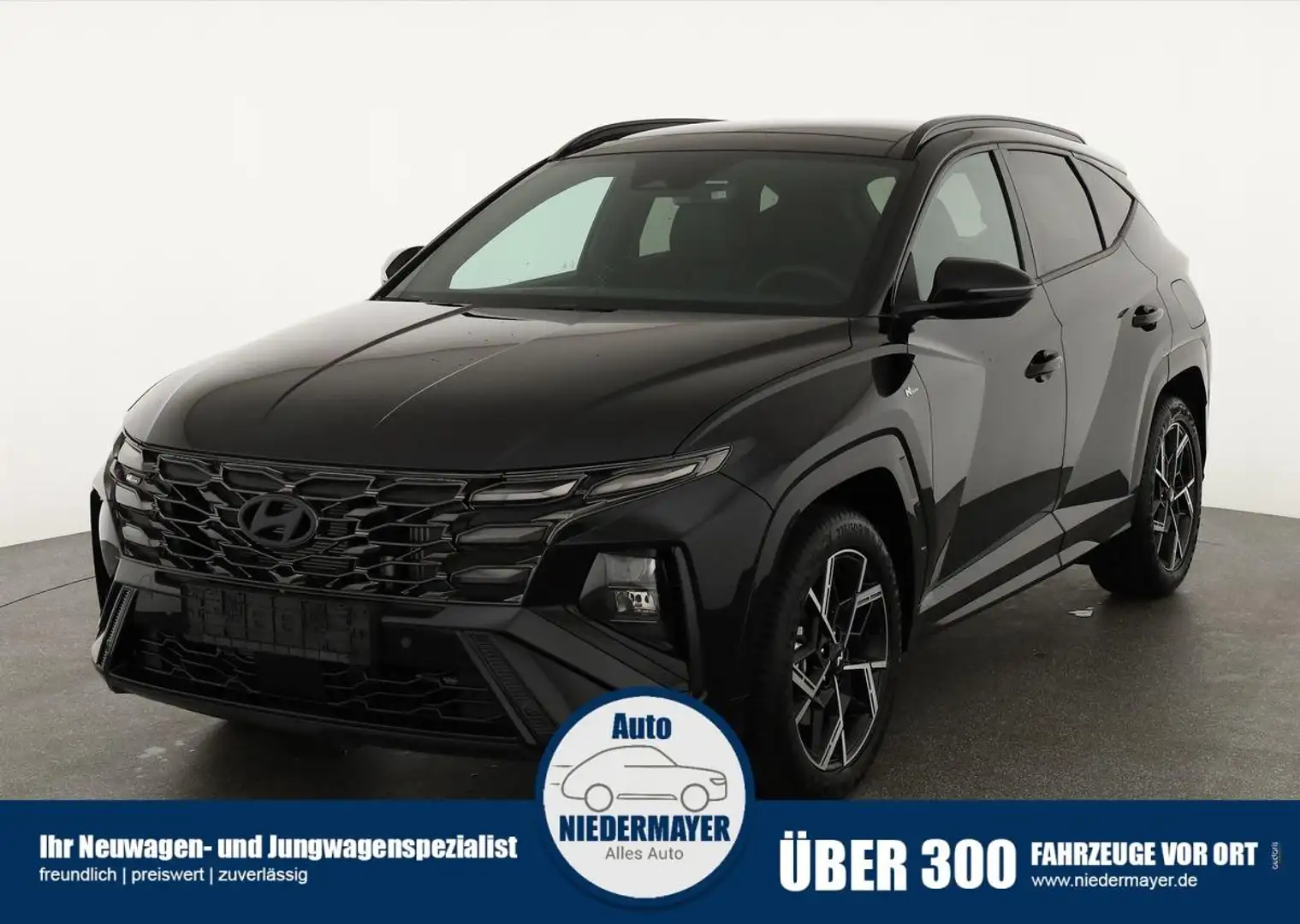 Hyundai TUCSON 1.6 T-GDI DCT N-LINE, Facelift, Pano, Navi, 19-Zol Schwarz - 1
