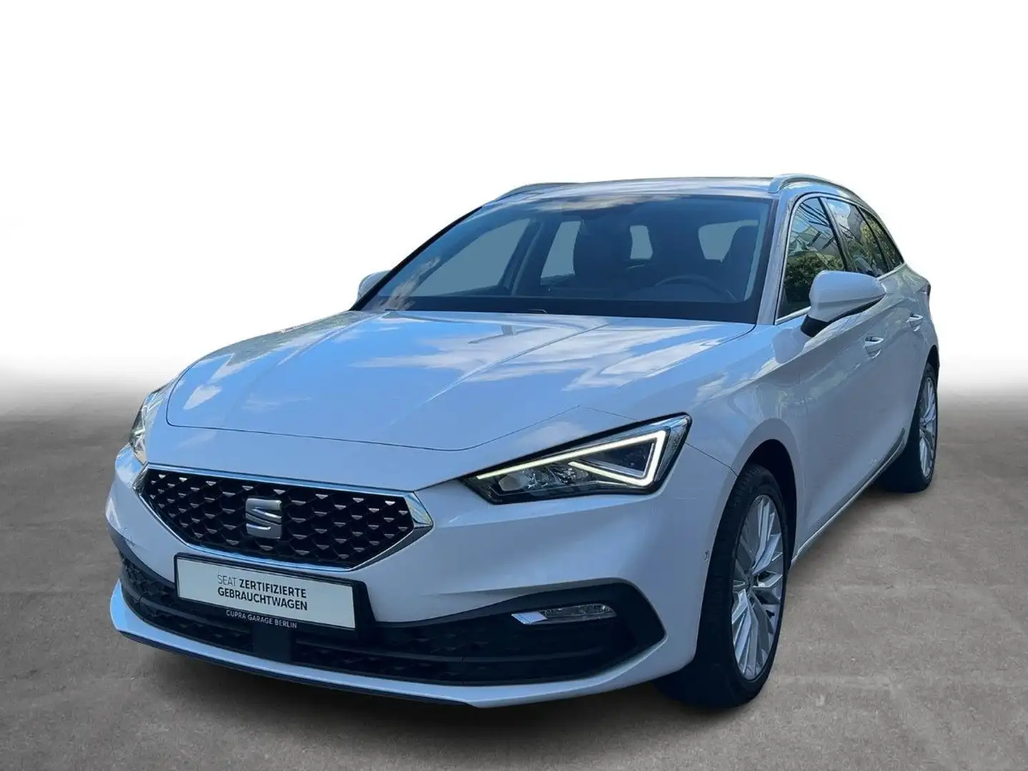 SEAT Leon Sportstourer 2.0 TDI DSG Xcellence Navi LED Weiß - 2