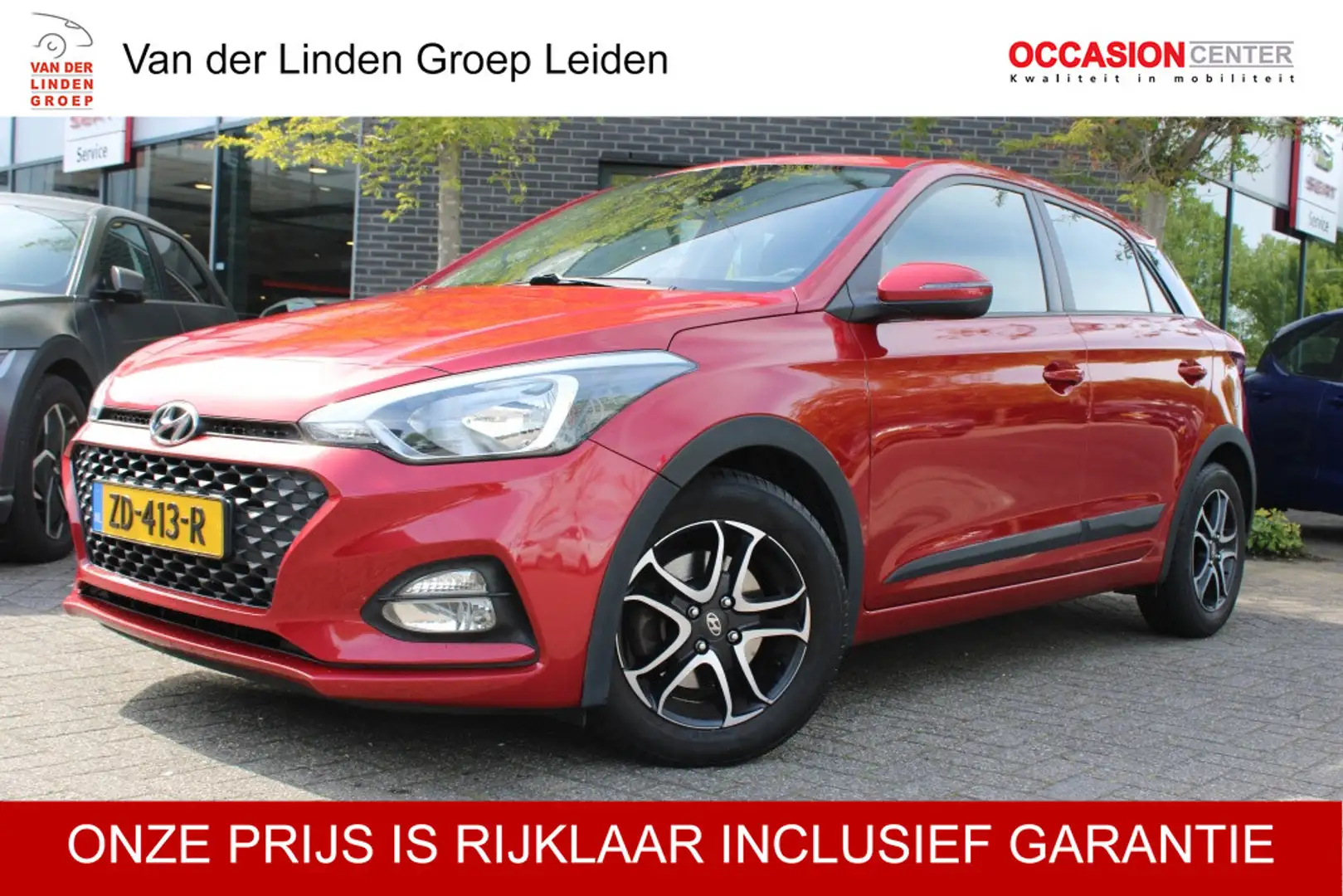 Hyundai i20 1.0 T-GDI Comfort Carplay/Cam/Pdc/LM 15"/RIJKLAARP Rood - 1