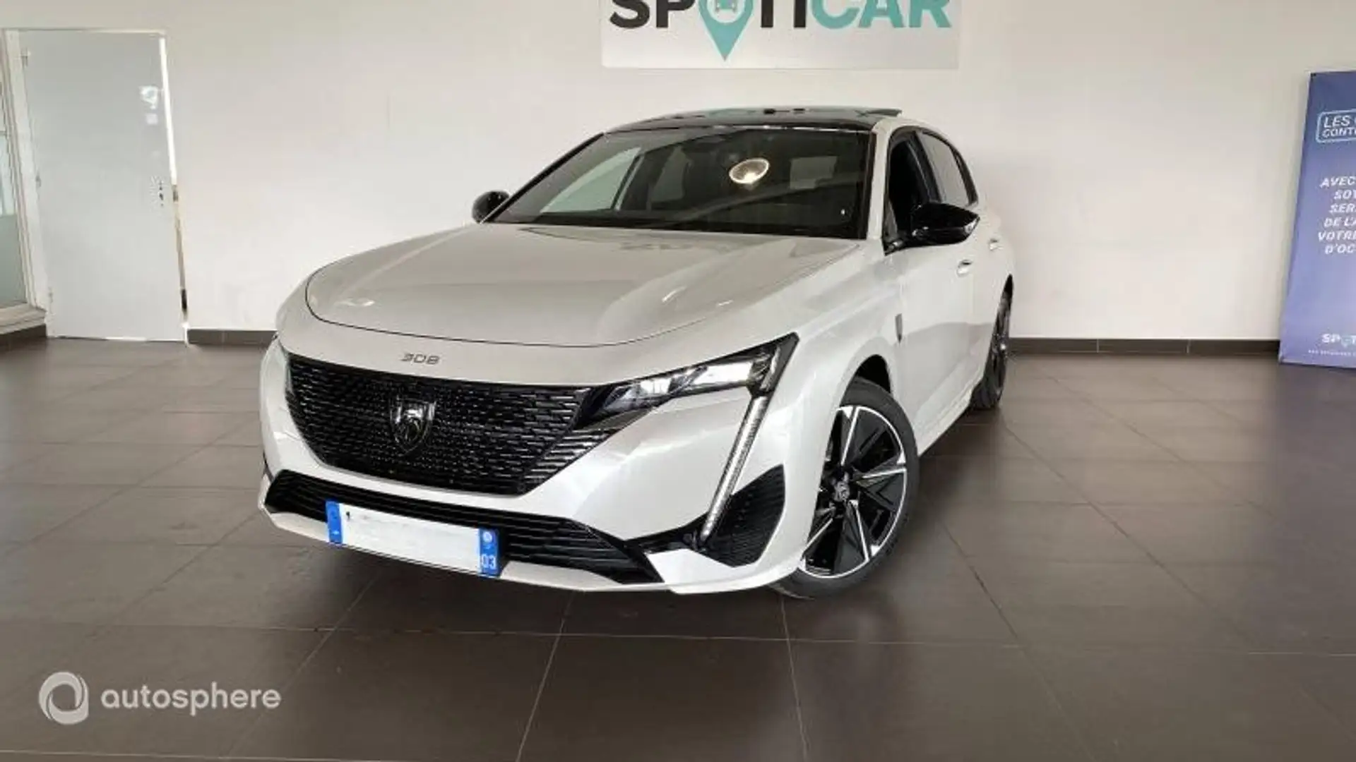 Peugeot 308 e-308 156ch batterie 54 kWh GT - 1
