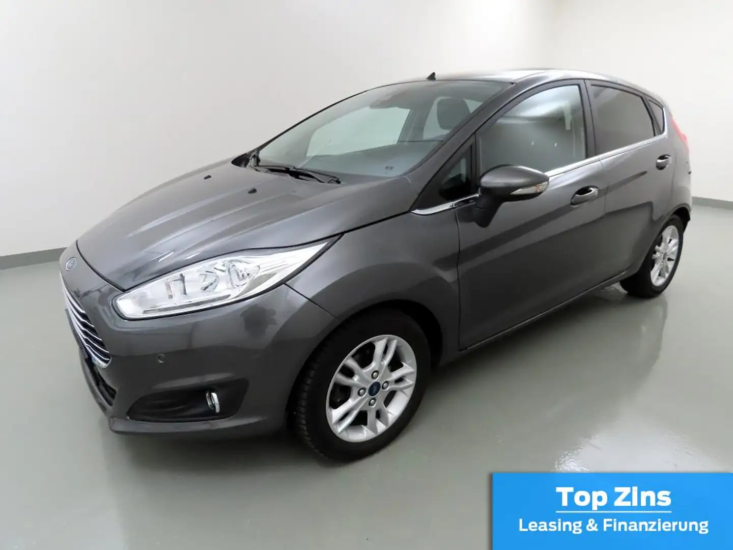 Ford Fiesta 1.0 Ecob Titanium AHK+Celebration-Paket Gris - 2