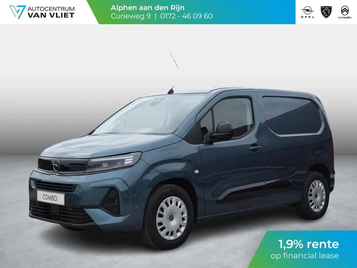 Opel Combo-e Electric 136 L1 50kWh | 1,9% RENTE | BETIMMERING | Kék - 1