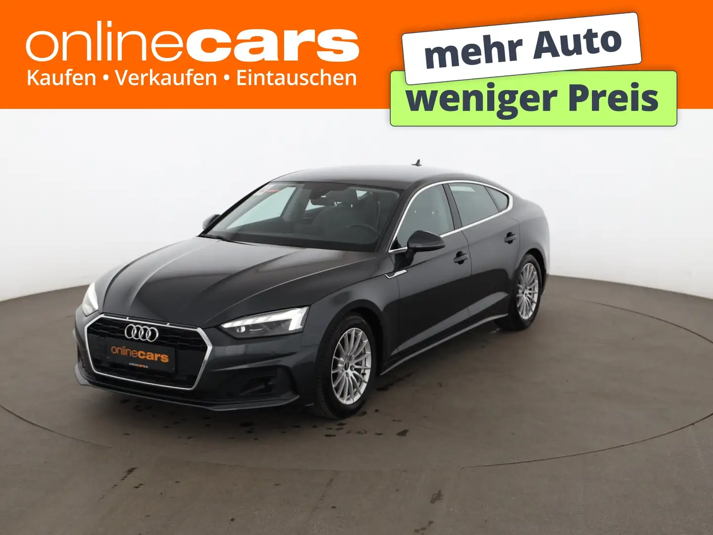 Audi A5 SB 35 TFSI Aut MATRIX NAVI LEDER SITZHZG R-CAM Grau - 1