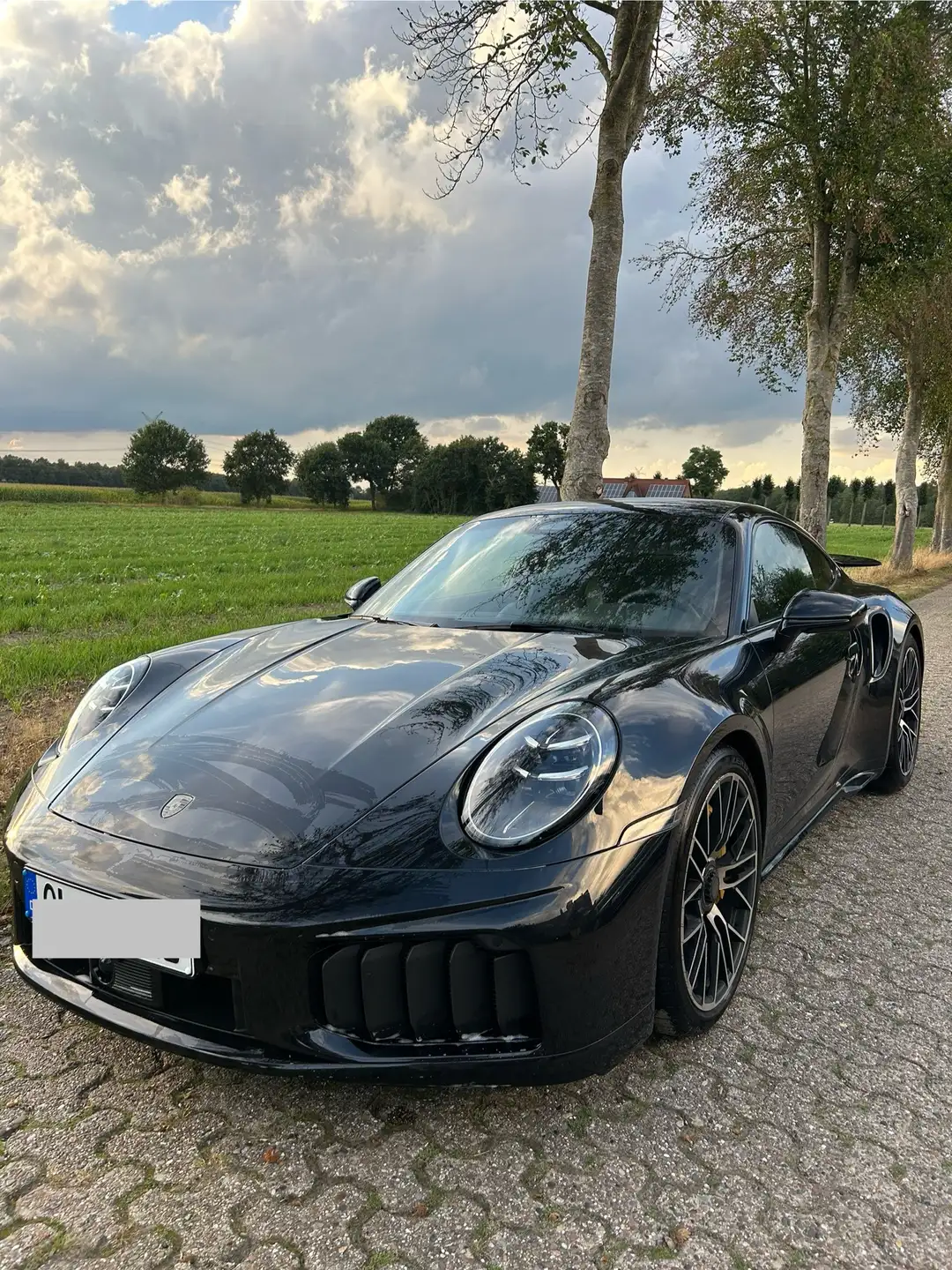 포르쉐 Porsche 911 911 Turbo S Cabriolet 2026 블랙 사진 1