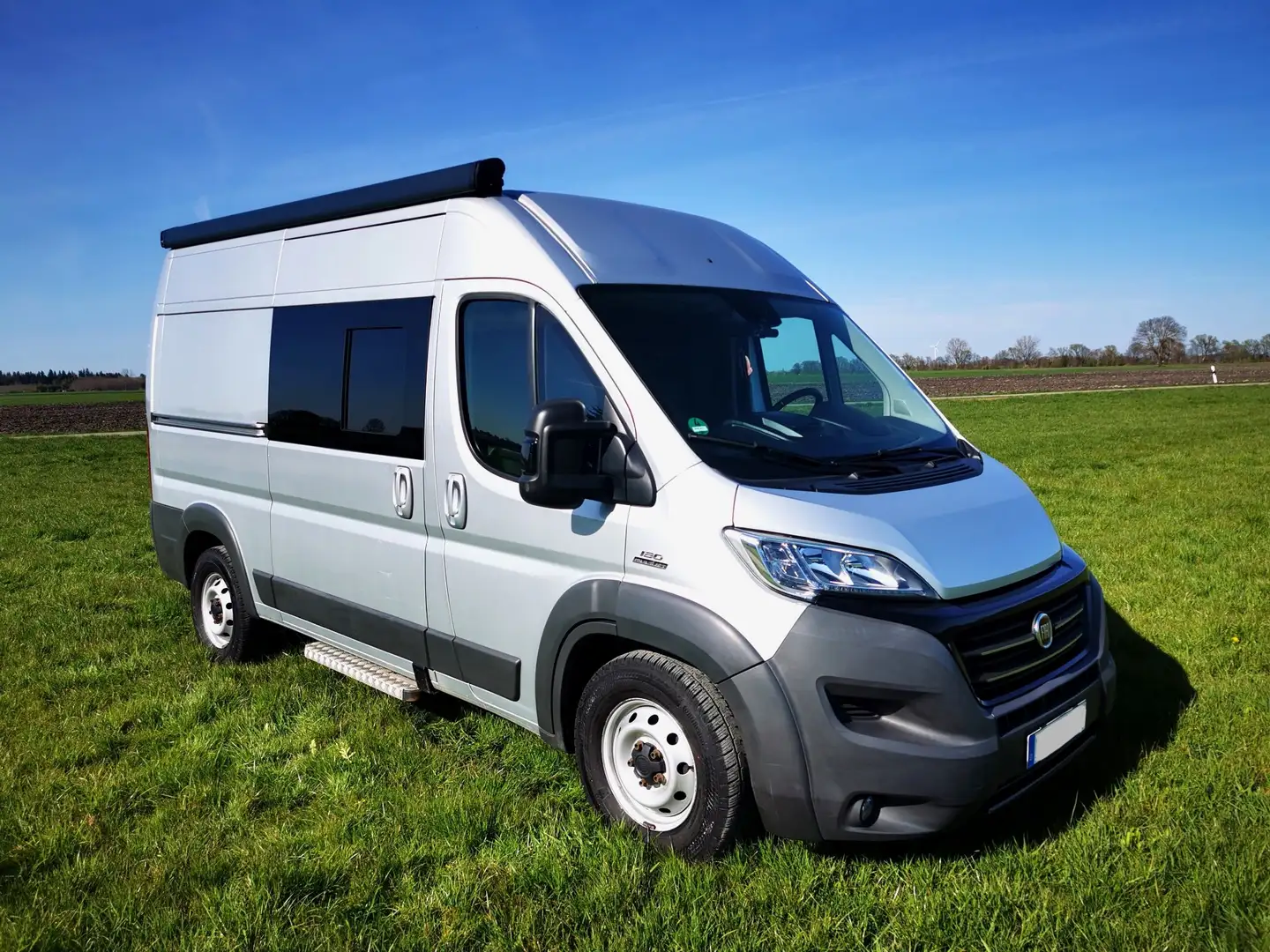 Fiat Ducato Fiat Ducato Maxi L2H2 Autom. Camper Wohbmobil Silber - 2