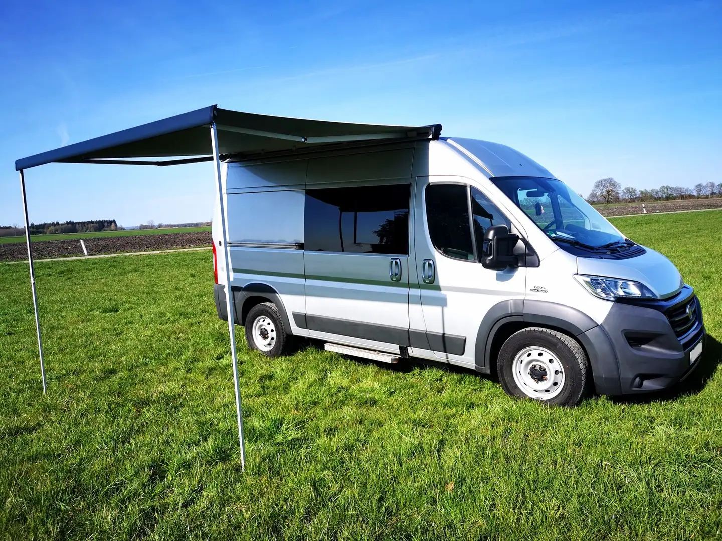 Fiat Ducato Fiat Ducato Maxi L2H2 Autom. Camper Wohbmobil Silber - 1