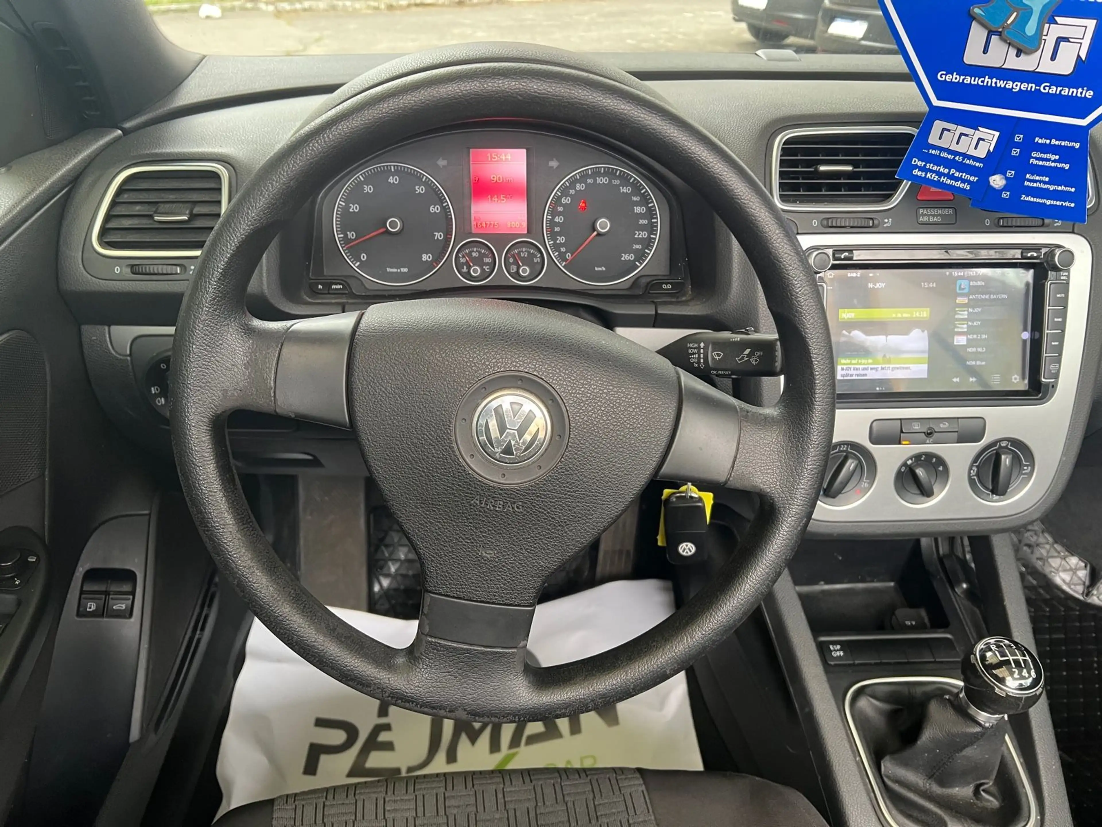 Volkswagen Eos 1.4KLIMA-A.NAVI.PDC.XENON.TOP — photo 12