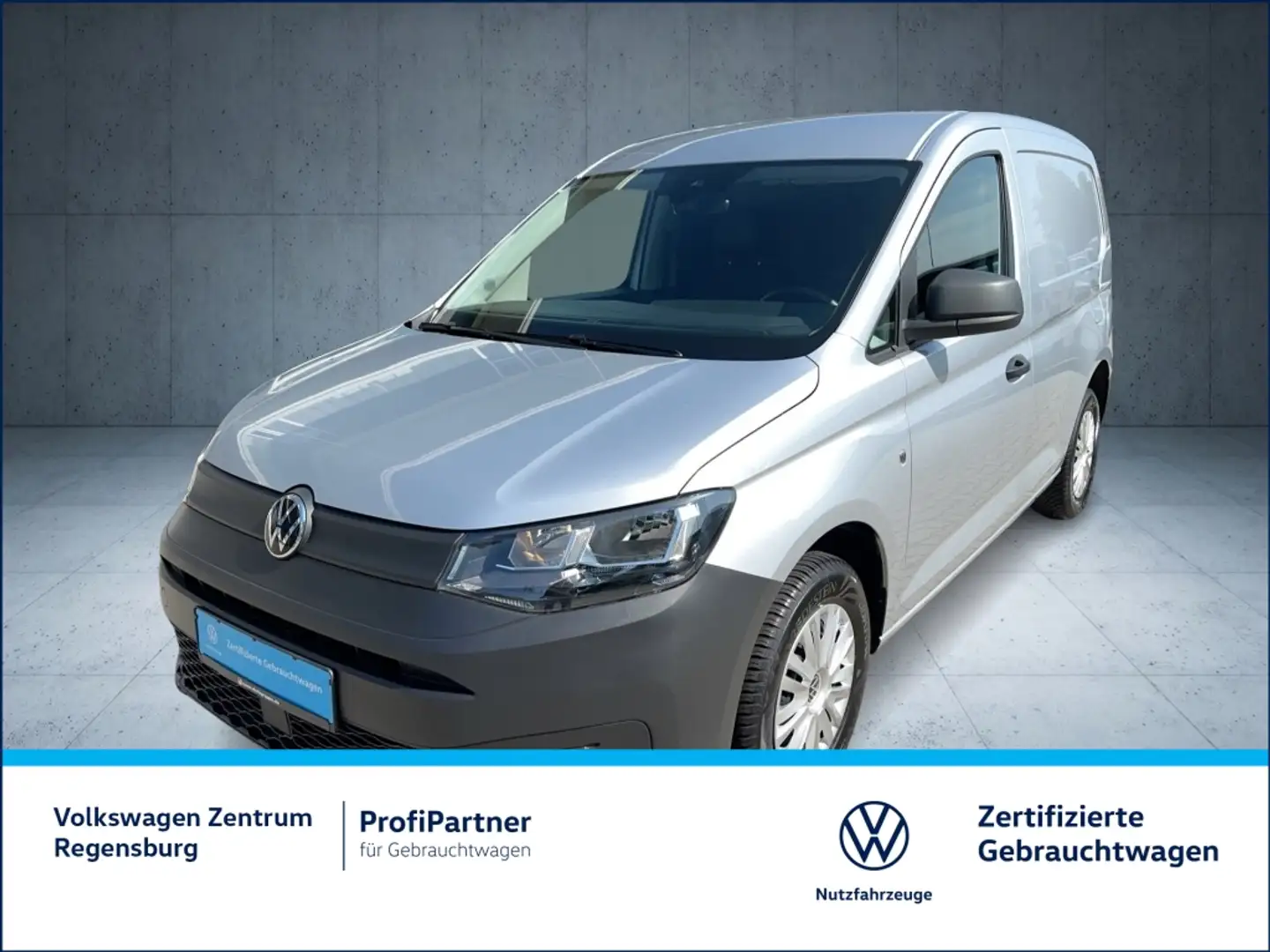 Volkswagen Caddy Cargo 2.0 TDI SHZ PDC GRA KLIMA DAB+ Silber - 1