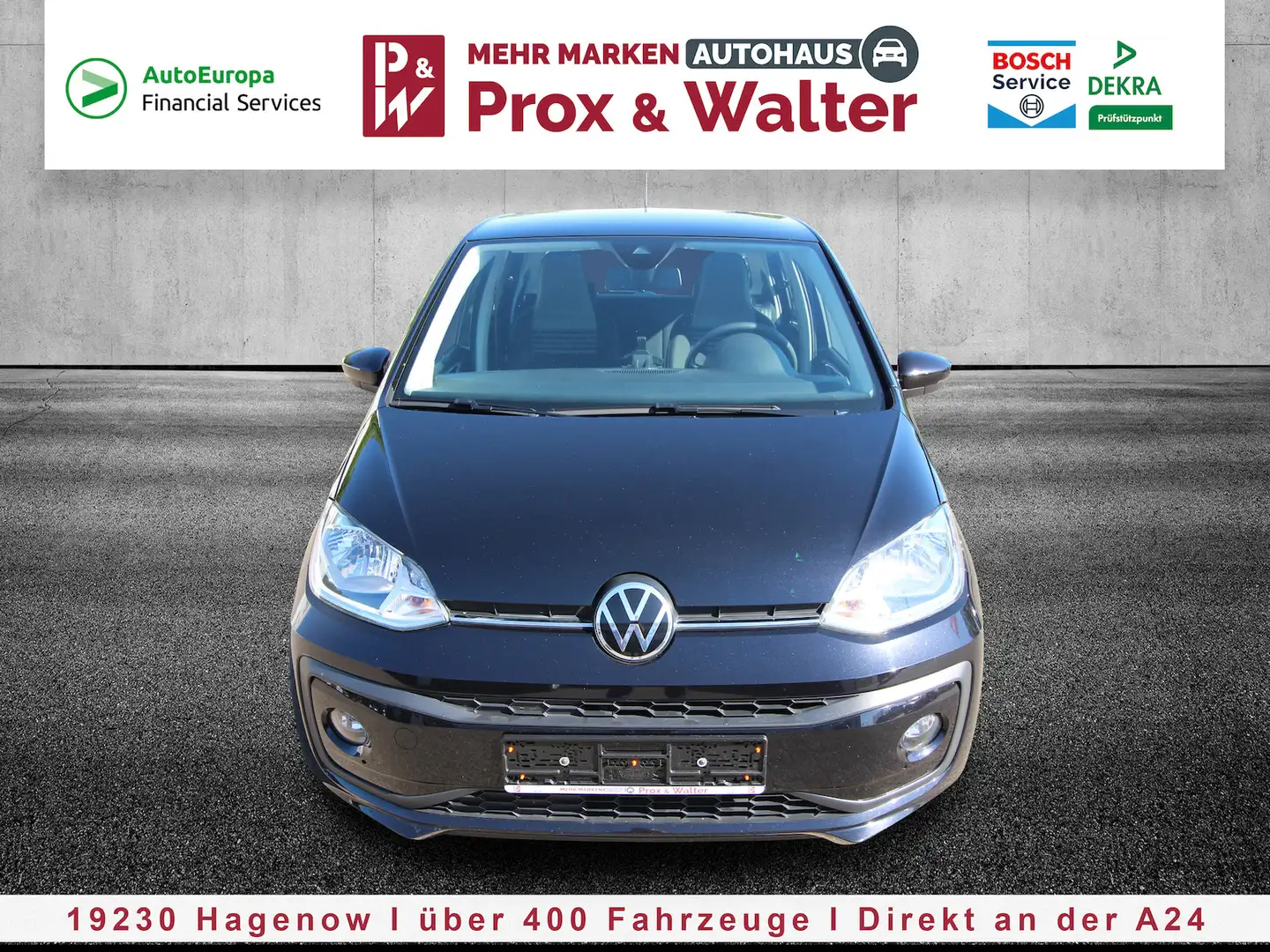 Volkswagen up! 1.0 BMT KLIMA+WINTER-PAKET+LICHT&SICHT-PAKET Negru - 1