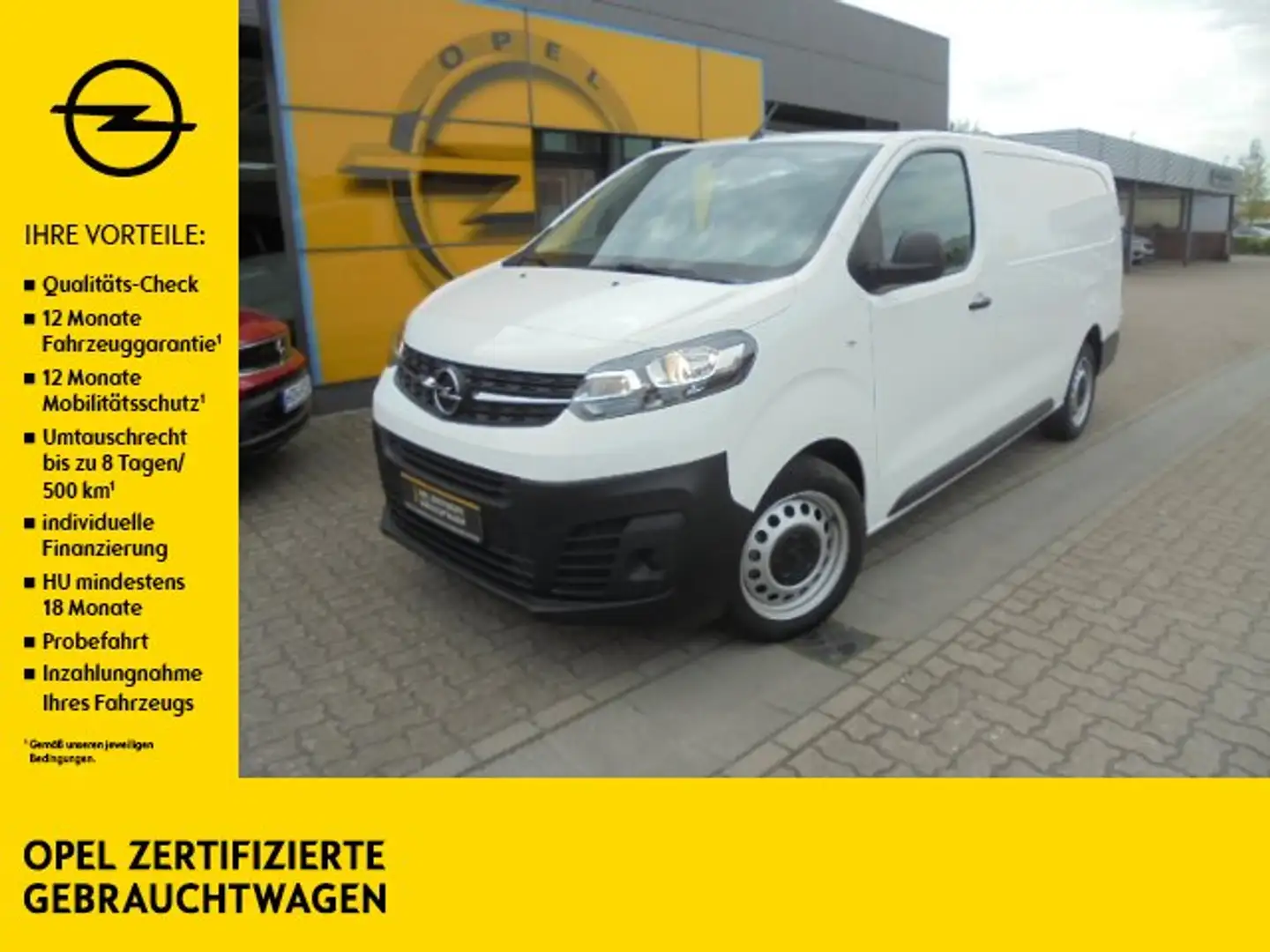 Opel Vivaro 2.0 D Edition L3 Teilleder/GripControl/Kamera Weiß - 1