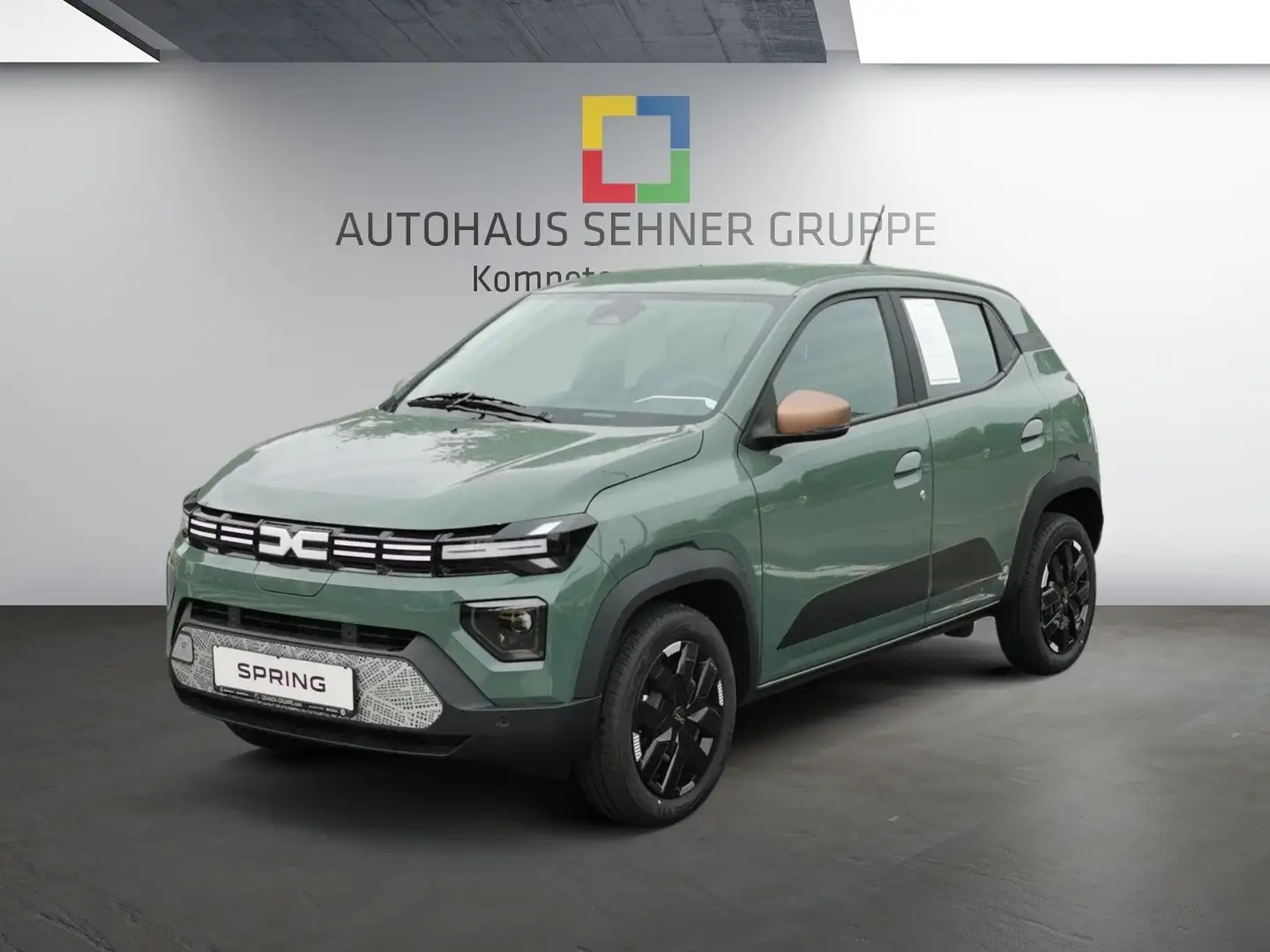 Dacia Spring Extreme ELECTRIC 65 +CCS+Navi+Kamera+DAB Zelená - 1
