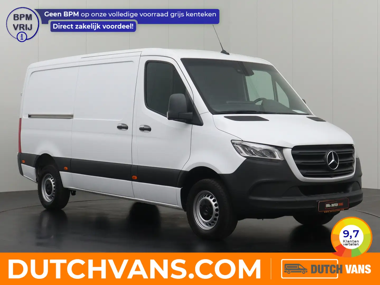 Mercedes-Benz Sprinter 319CDI 3.0V6 7G-Tronic Automaat L2H2 | 3500Kg Trek Wit - 1