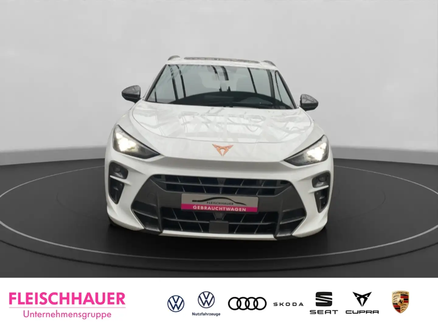 CUPRA Terramar 2.0 TSI DSG VZ HUD AD AHK-klappbar El. Panodach Na Weiß - 2