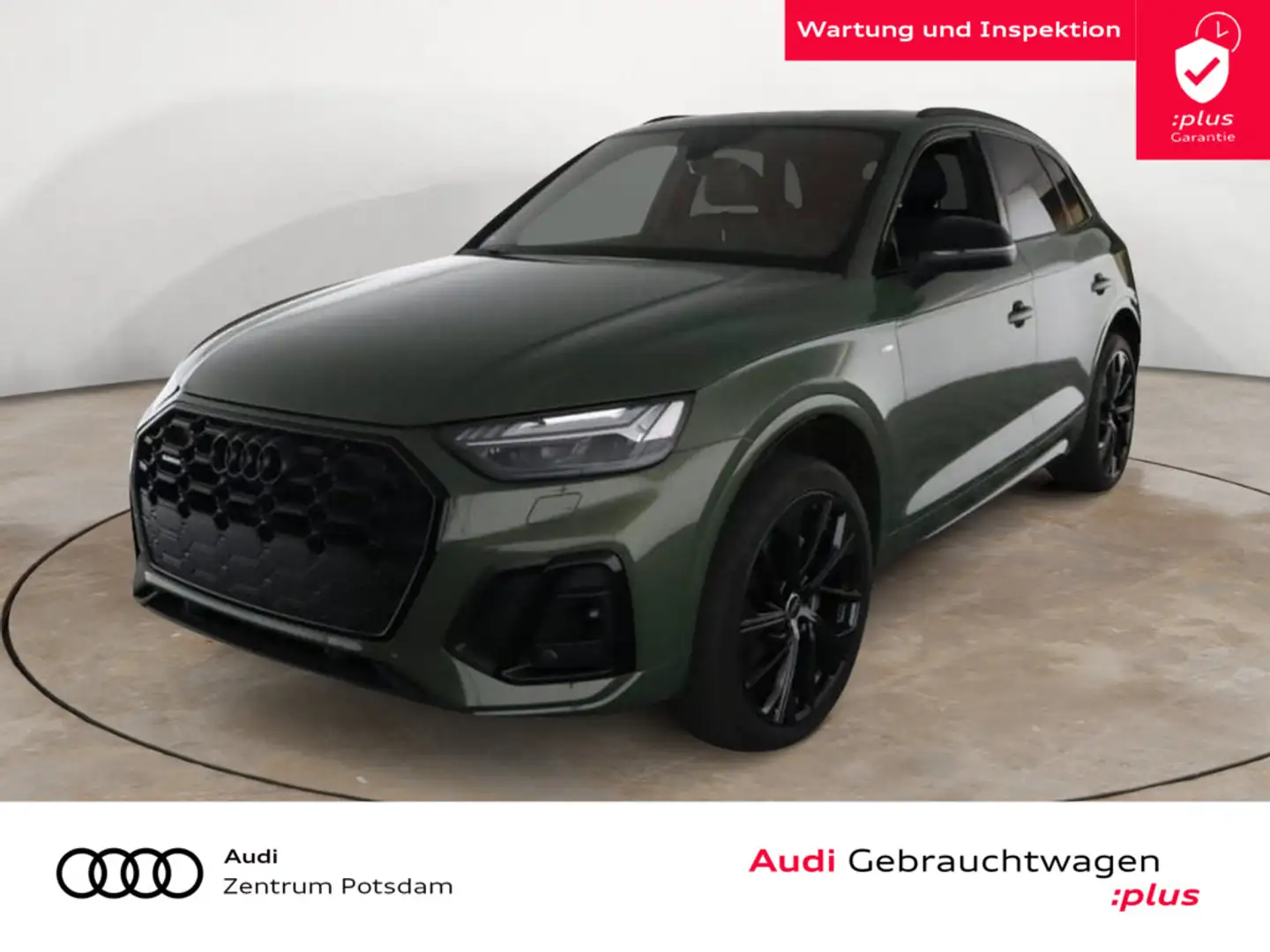 Audi Q5 40TFSI quattro S line MATRIX NAVI AHK B&O Verde - 1