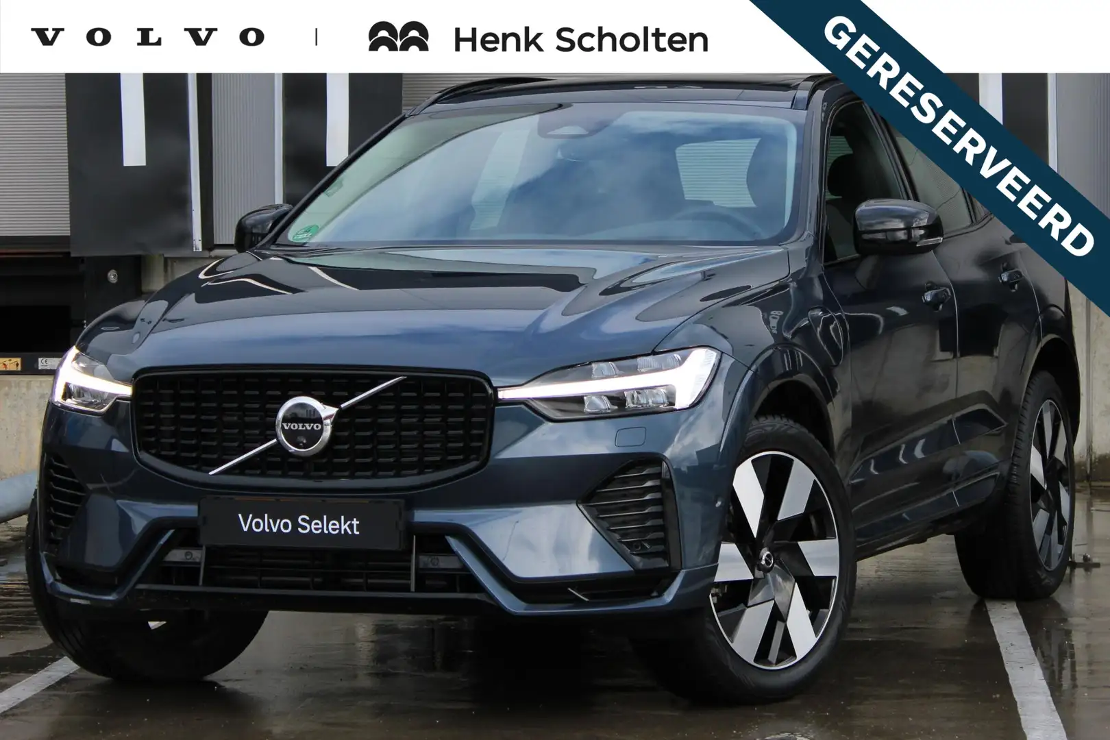 Volvo XC60 T6 Plug-in hybrid AWD Ultra Dark | Head-up display Bleu - 1