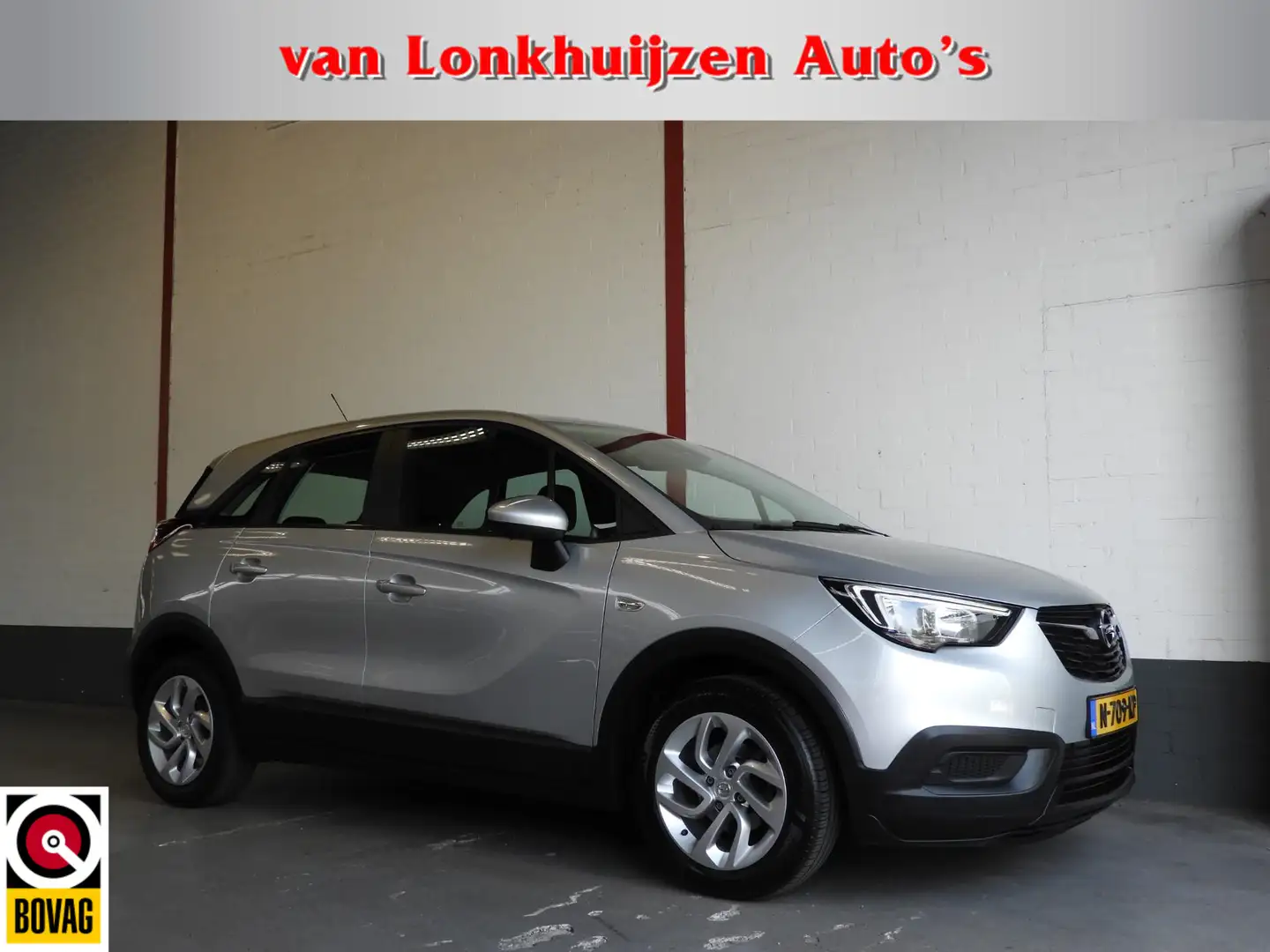 Opel Crossland X 1.2 Edition NAVI/AIRCO/CRUISE/16"LMV! Grigio - 1