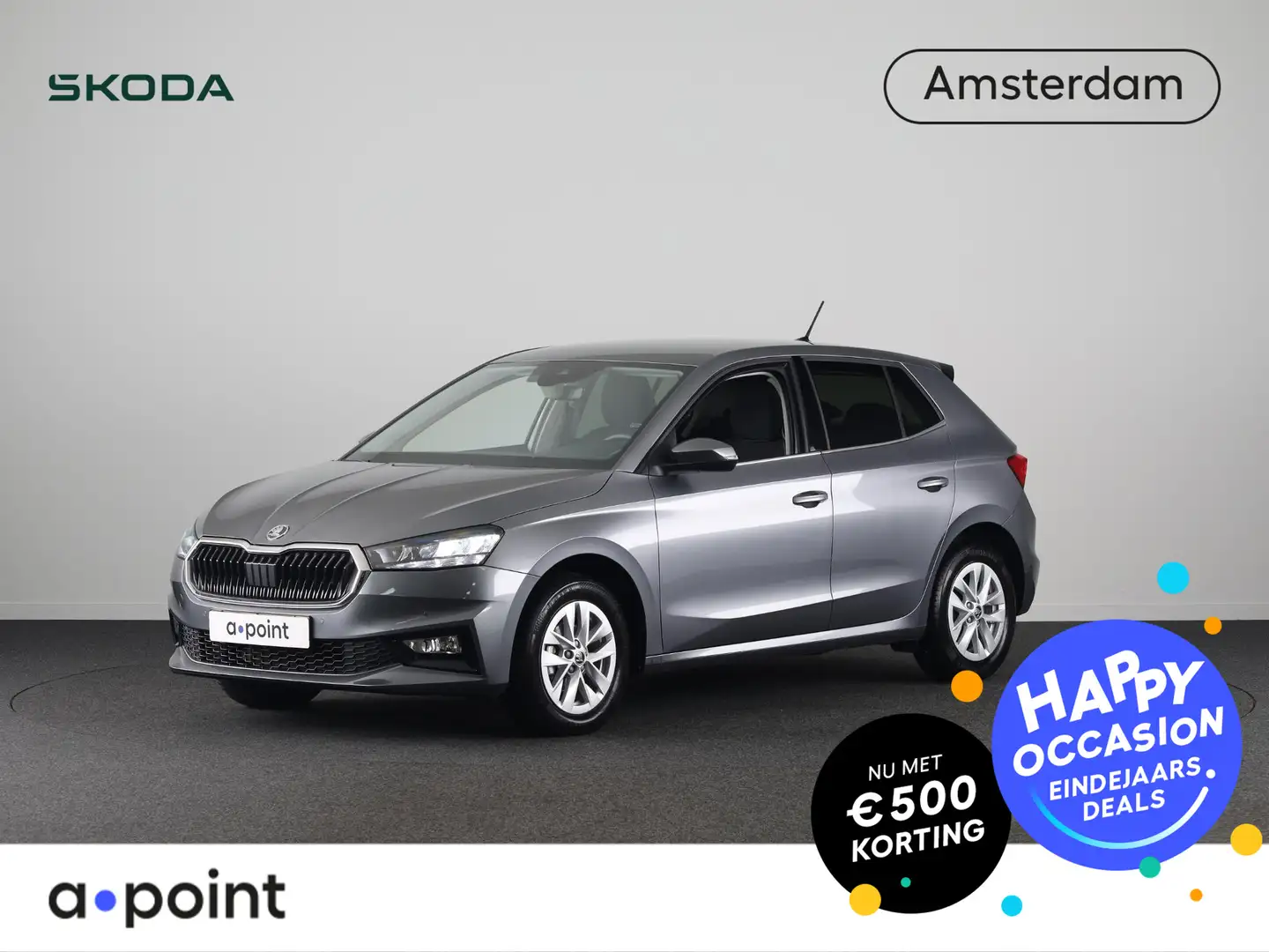 Skoda Fabia 1.0 TSI Business Edition 95 pk | Verlengde garanti Gris - 1
