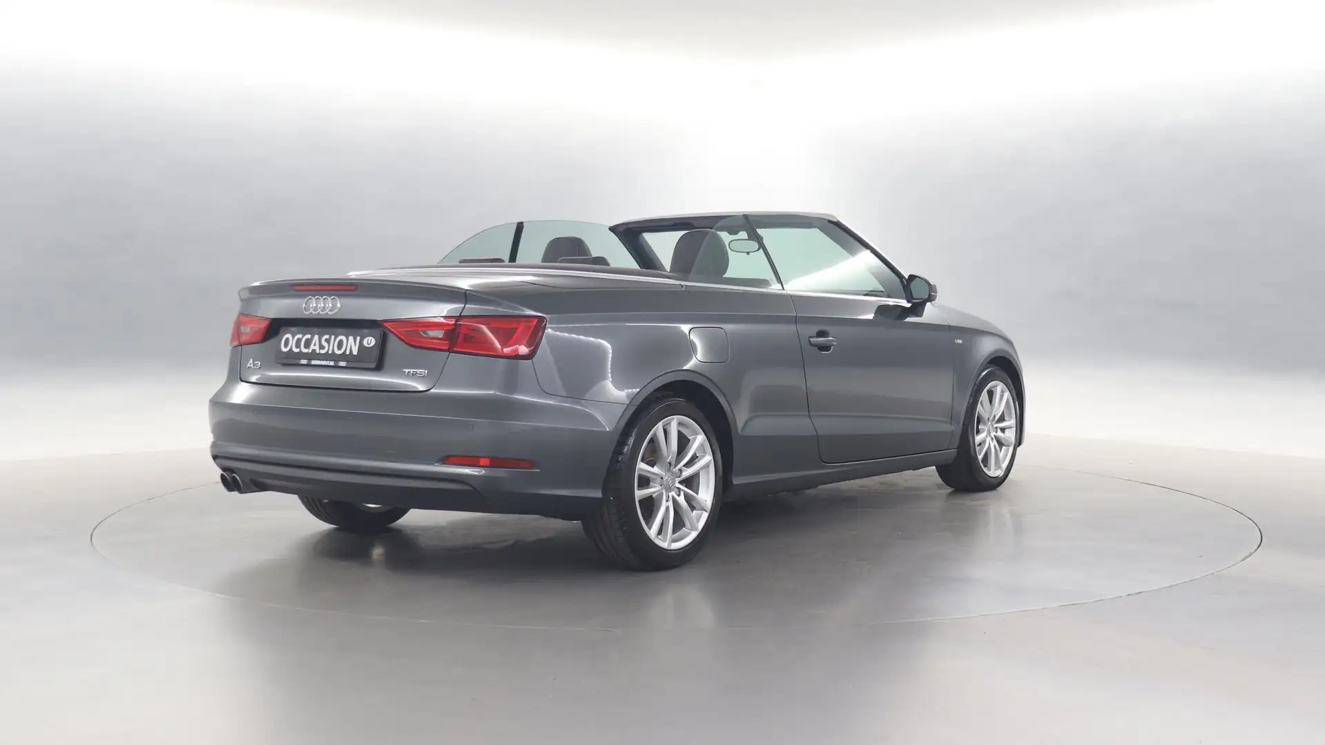 Audi A3 Cabriolet 1.4 TFSI CoD Ambition Pro Line S Open Da Gris - 2