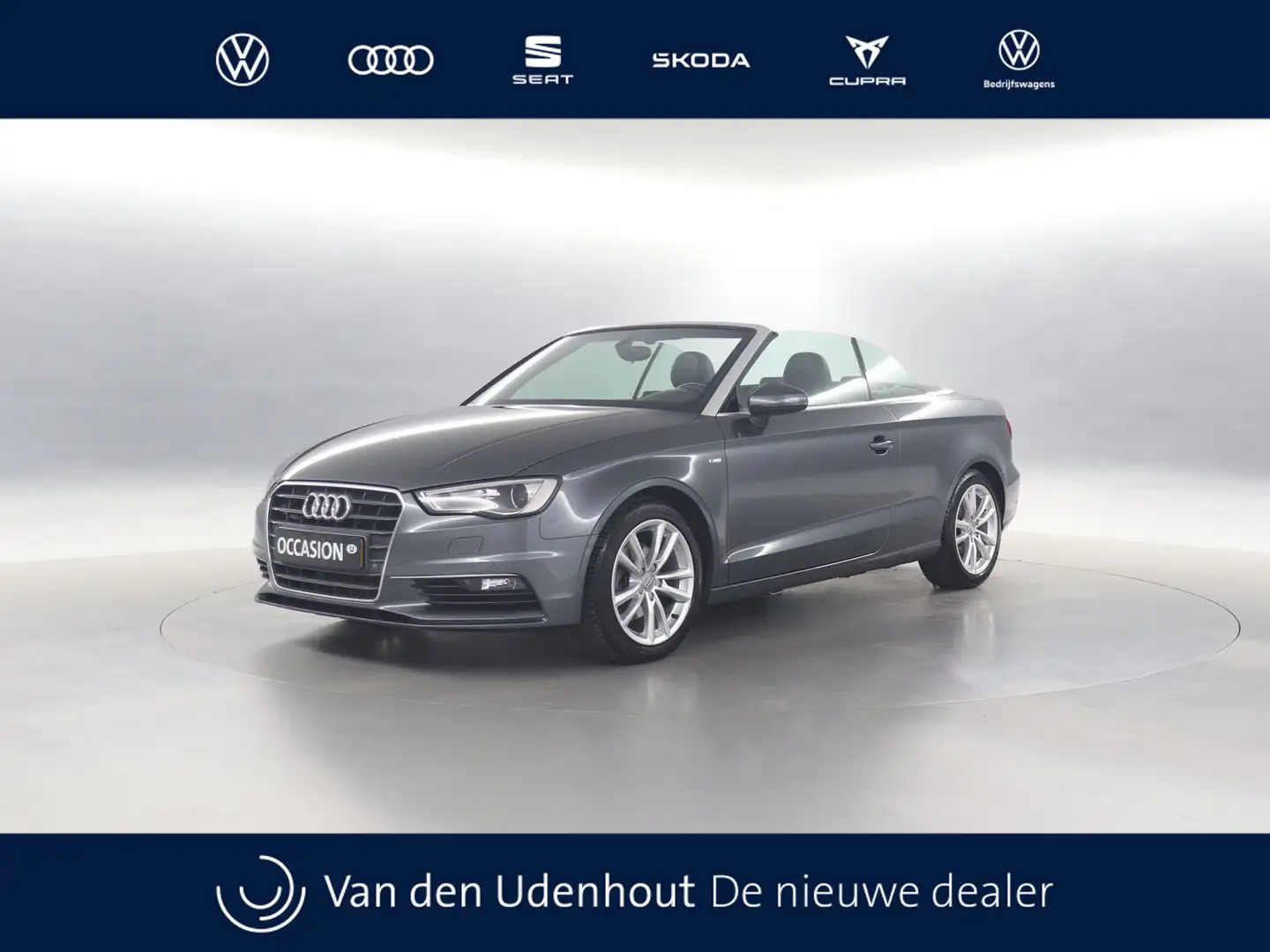 Audi A3 Cabriolet 1.4 TFSI CoD Ambition Pro Line S Open Da Gris - 1