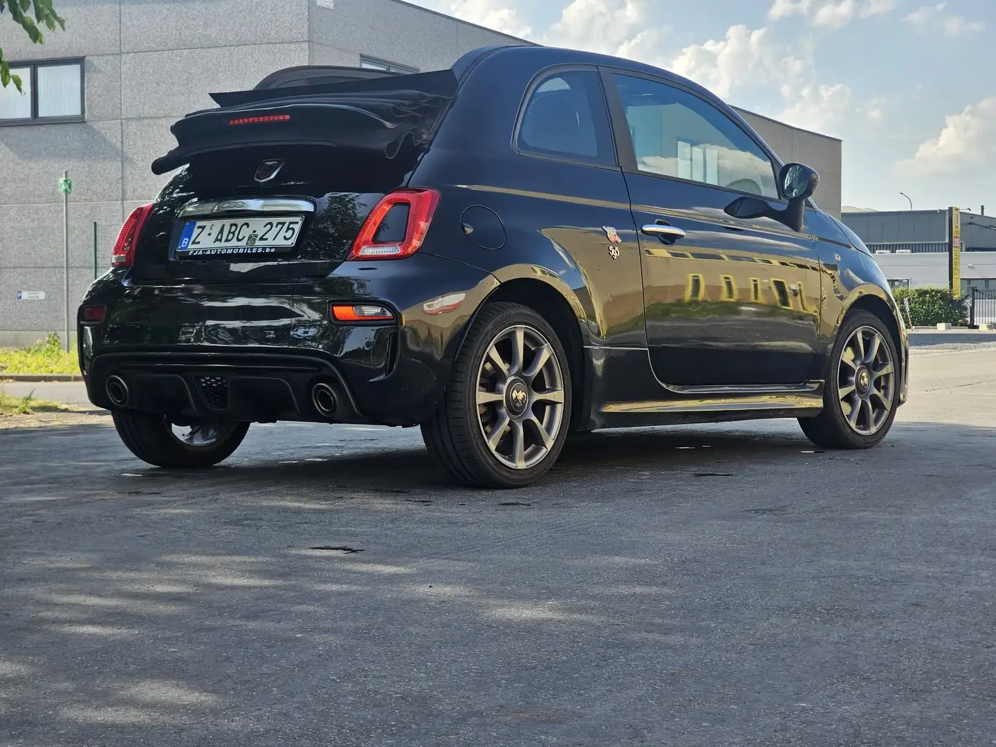 Abarth 595C 1.4 T-Jet Zwart - 2