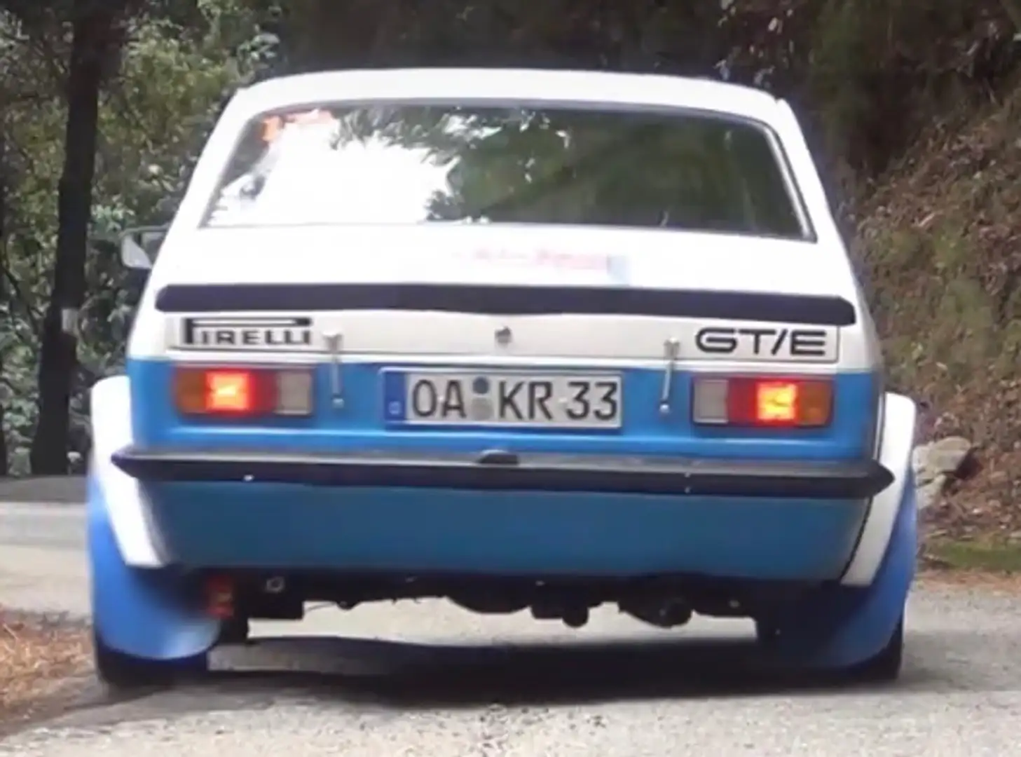 Opel Kadett GTE FIA Wagenpass und Rallye Straßenzulassung Albastru - 2
