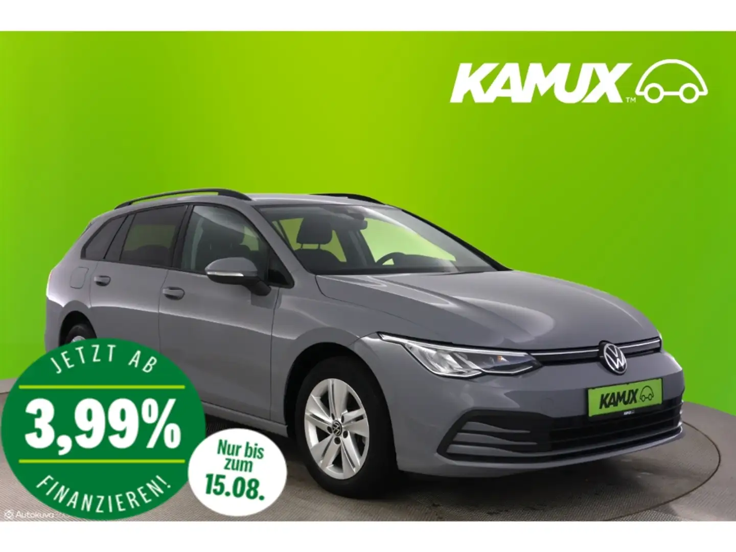 Volkswagen Golf Variant VIII2.0TDI DSG Life+LED+NAVI+KAMERA Grijs - 1