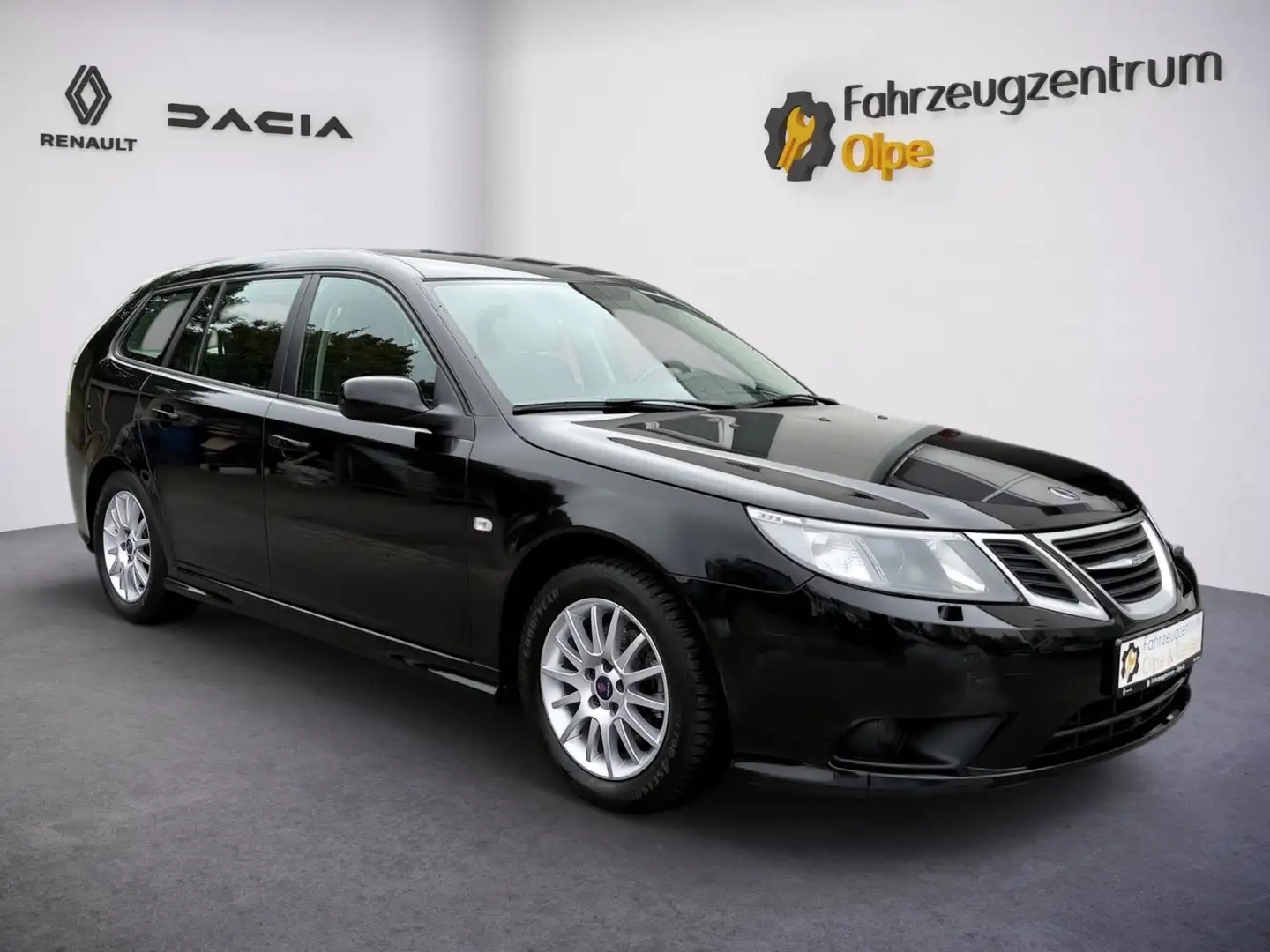 Saab 9-3 Kombi Linear, 1.Hand, Klimauto 2 Zonen, PDC, Schwarz - 2
