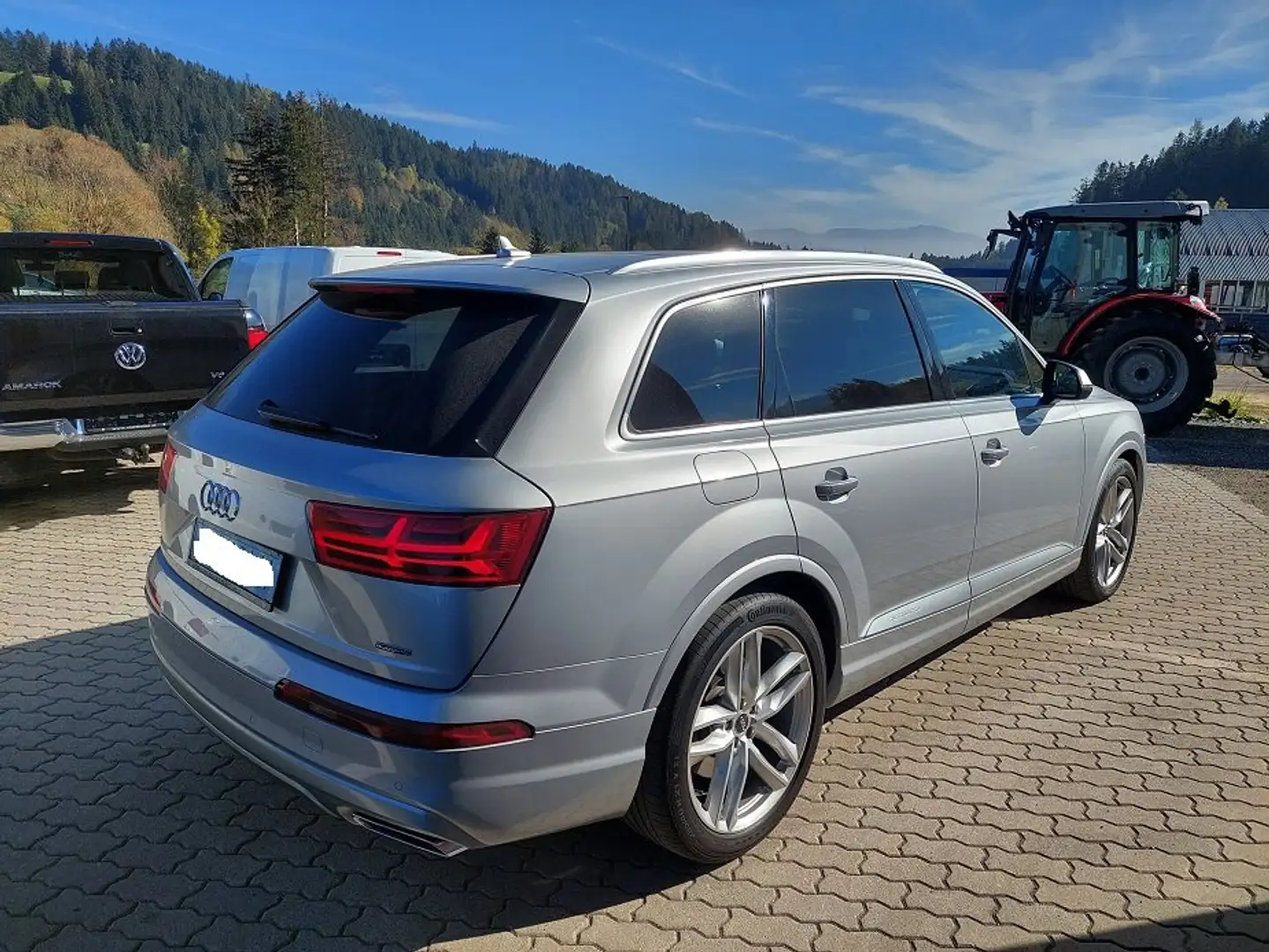 Audi Q7 3,0 TDI quattro Tiptronic, 7-Sitzer, Panorama,... Silber - 2