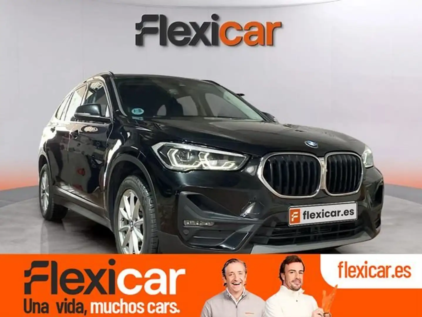BMW X1 sDrive18d Noir - 1