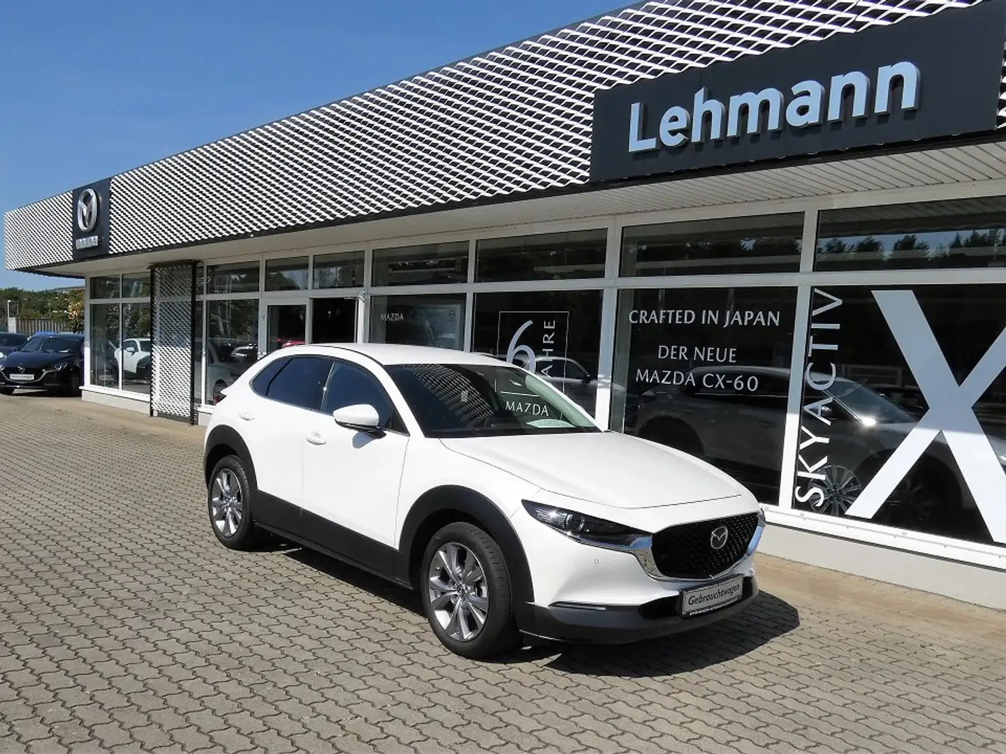 Mazda CX-30 SKYACTIV-G 2.0 150PS M Hybrid SEL DES-P PRE-P LED- Blanco - 1