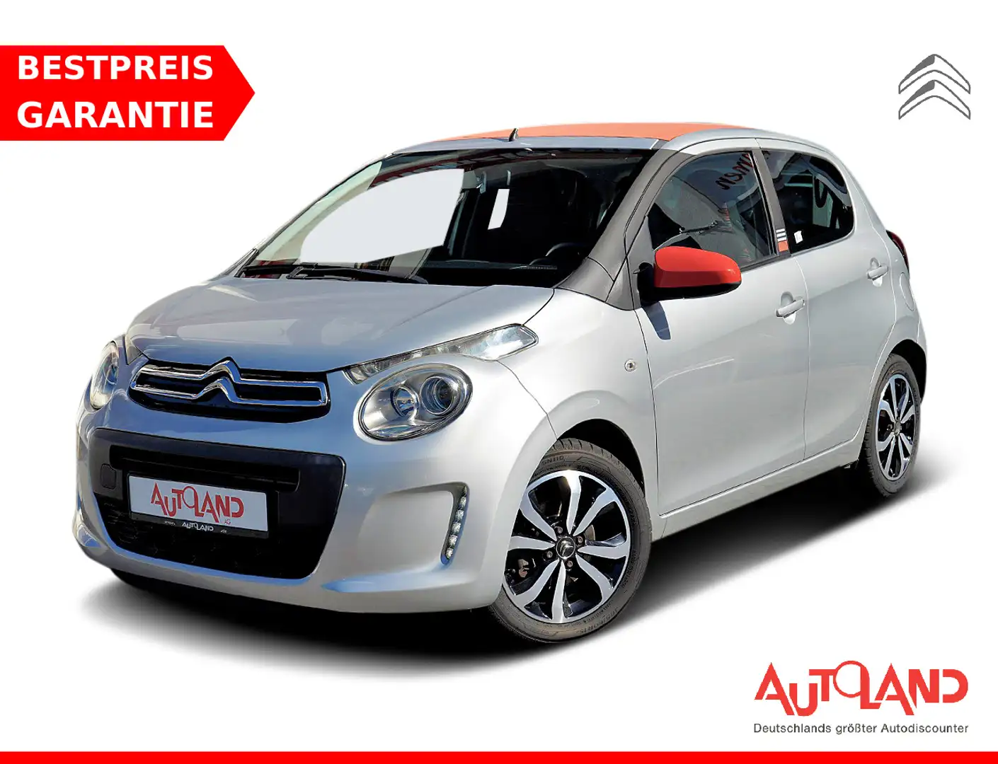 Citroen C1 Airscape Selection Klima Sitzheizung Faltdach Grau - 1