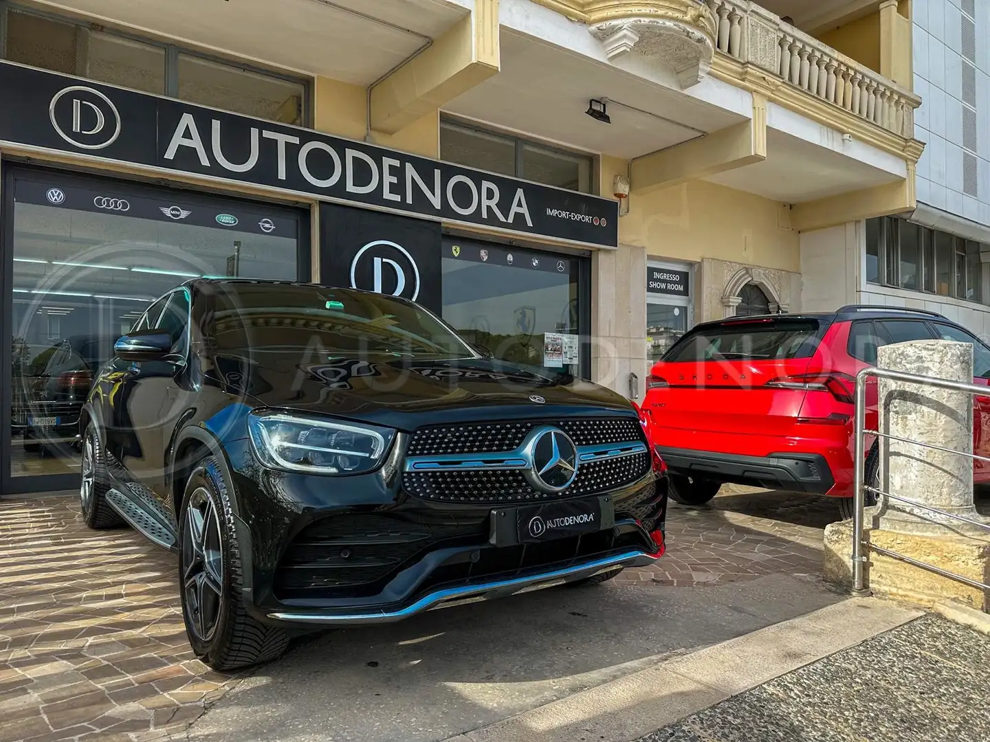 Mercedes-Benz GLC 220 GLC Coupe 220 d Premium Plus 4matic AUTO#LED#TETTO Nero - 1