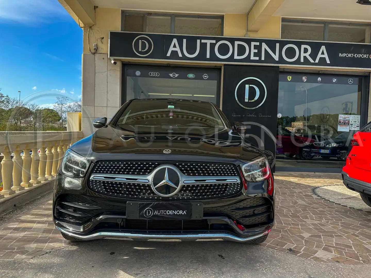 Mercedes-Benz GLC 220 GLC Coupe 220 d Premium Plus 4matic AUTO#LED#TETTO Nero - 2