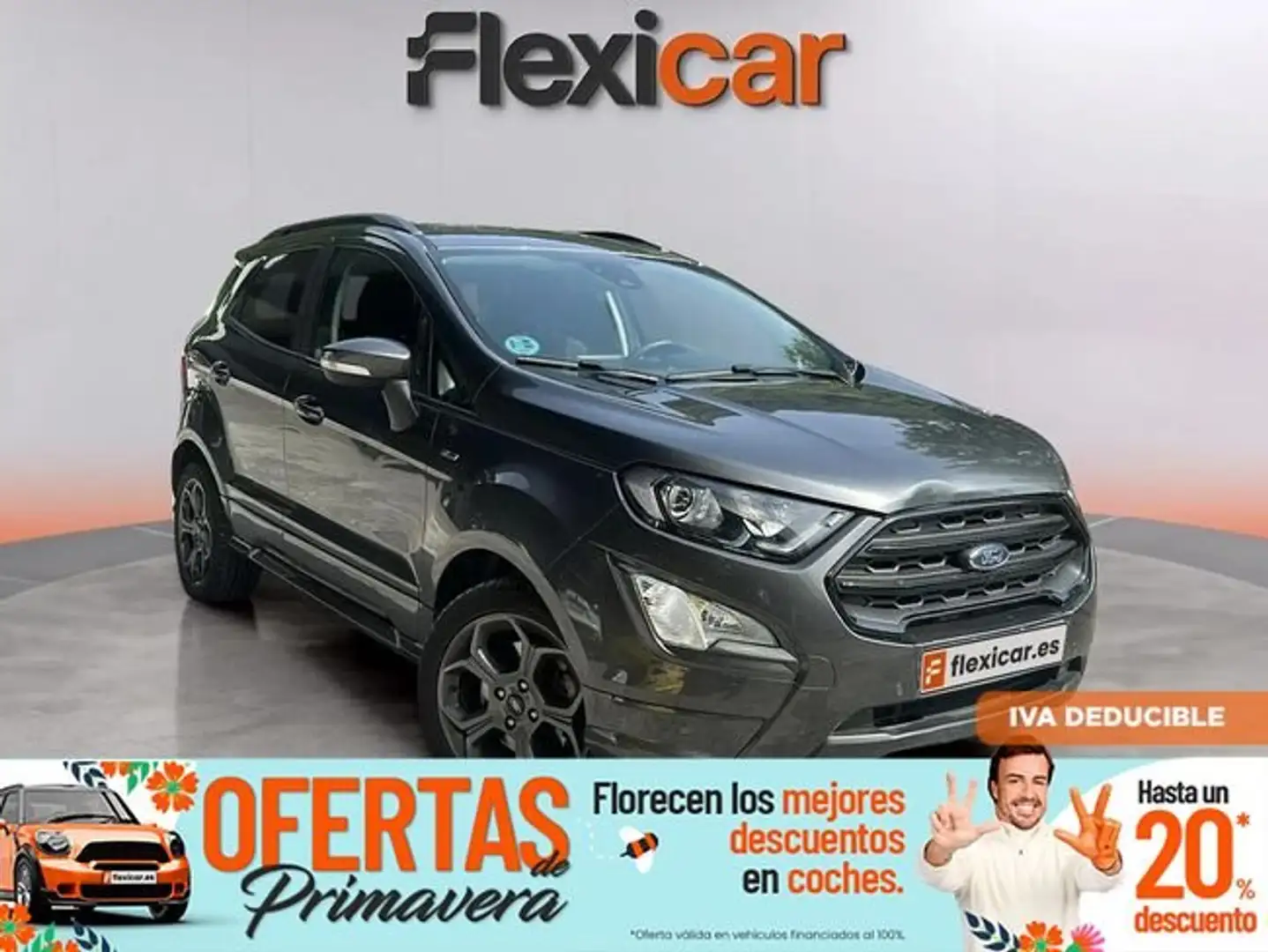 Ford EcoSport 1.0T+EcoBoost+92kW+%28125CV%29+S%26S+ST+Line Gris - 1