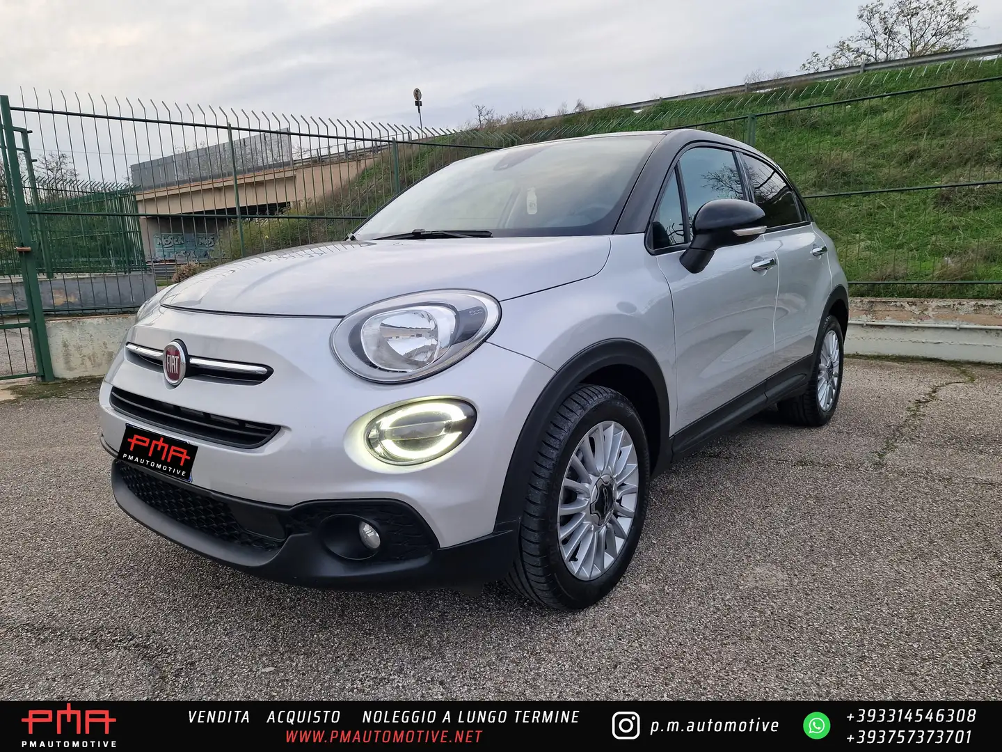 Fiat 500X 1.3 mjt Connect 95cv Argent - 1