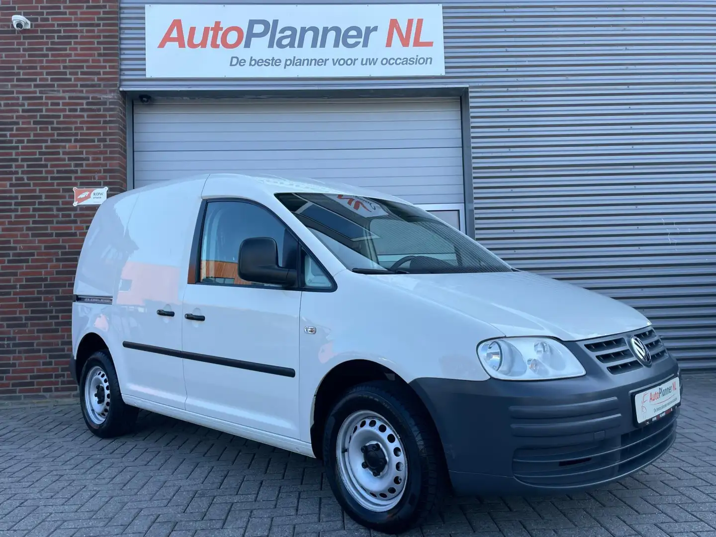 Volkswagen Caddy 1.4 Benzine! Btw Vrij! Nieuwe APK! Wit - 1