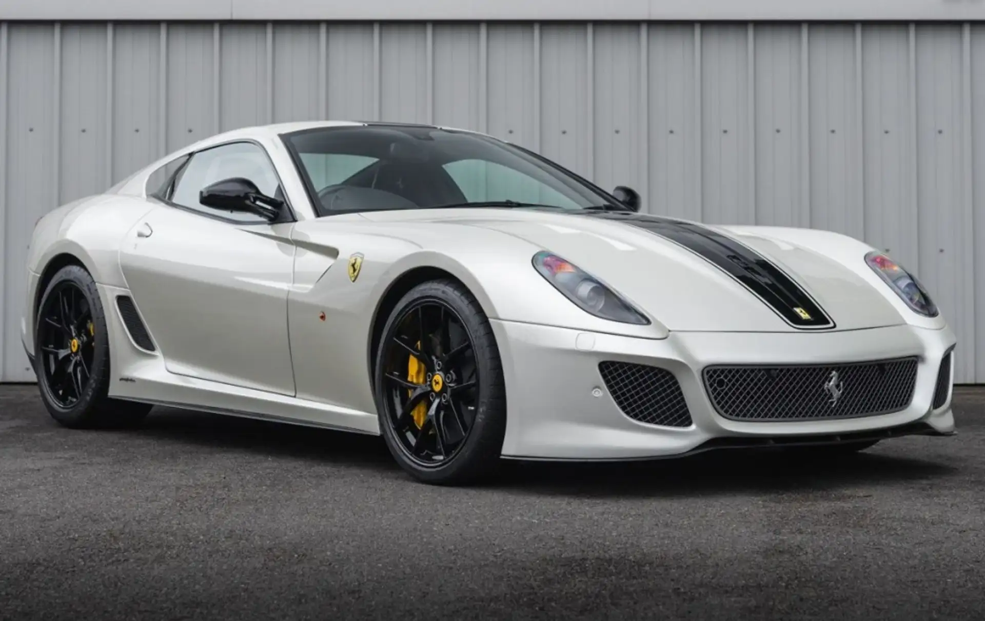 페라리 599 GTB Fiorano 2011 흰색