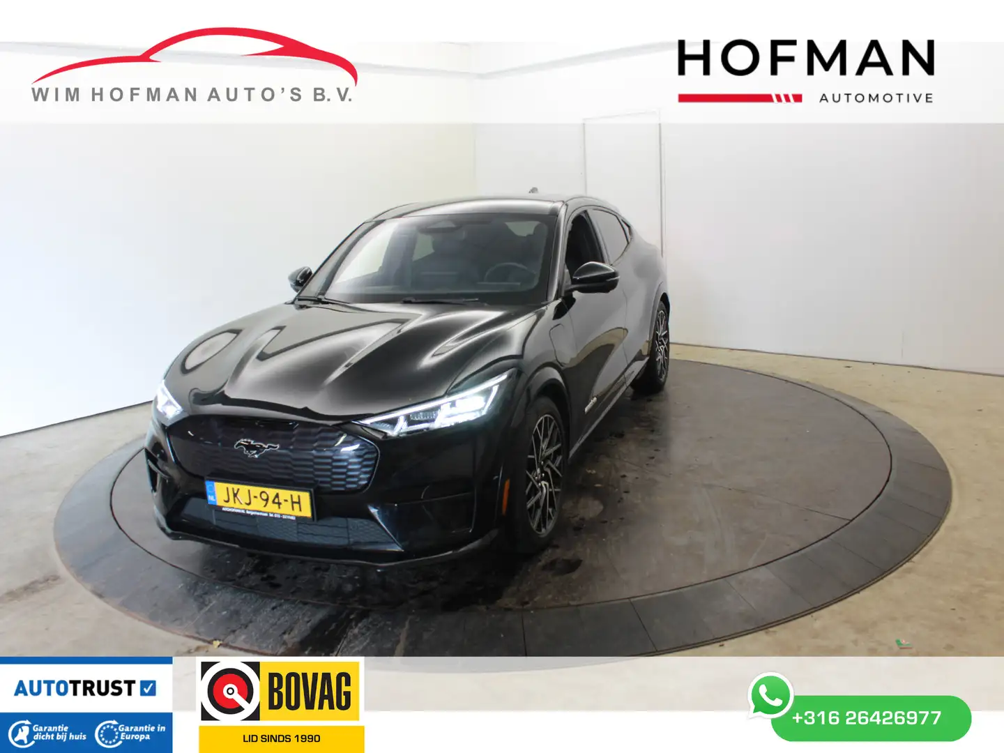 Ford Mustang Mach-E GT Extended AWD 98 kWh 97% SHO 487PK Pano B&O 360° Noir - 1