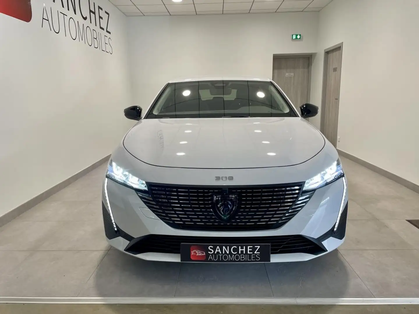 Peugeot 308 III 1.5 BLUEHDI 130 EAT8 ALLURE Blanc - 2